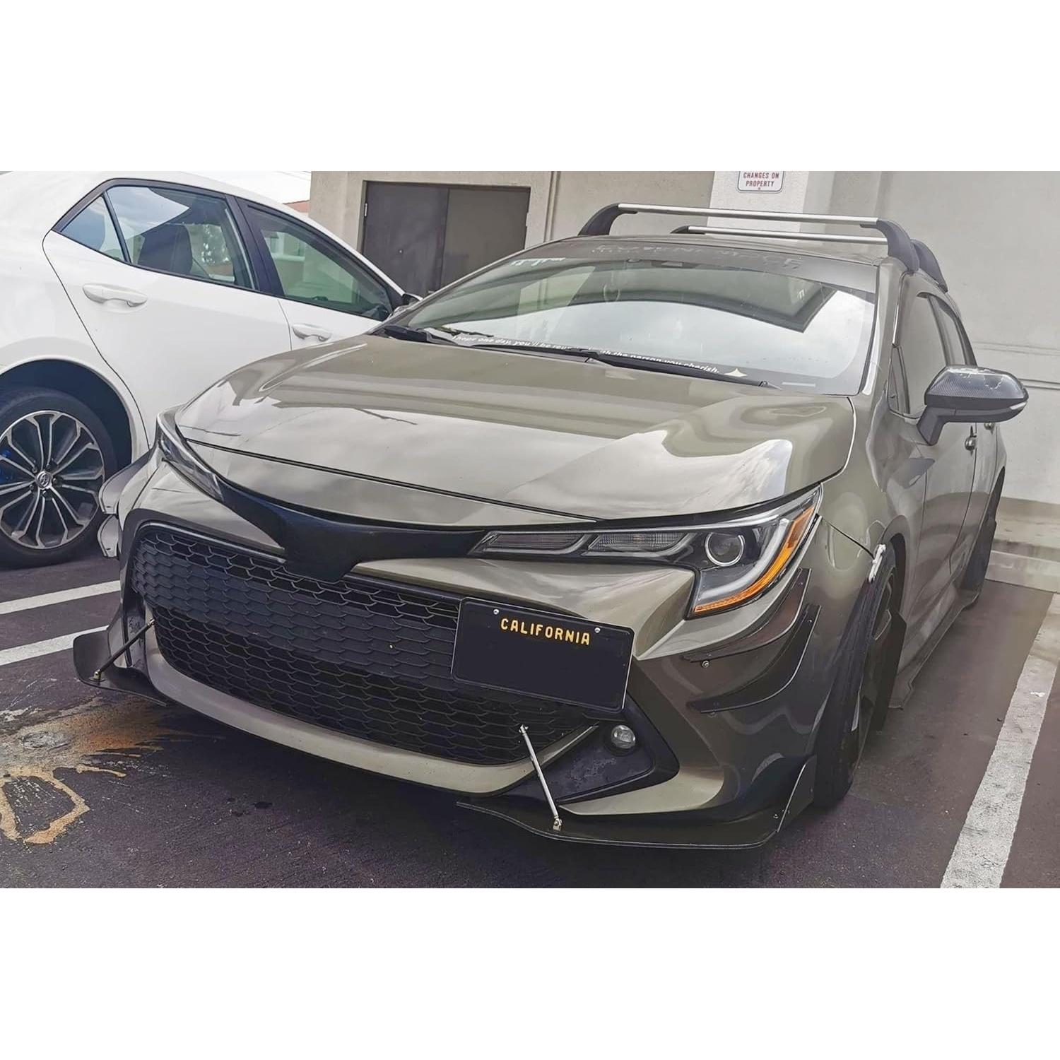 Kit Adaptador Reubicación Placa Licencia iJDMTOY Toyota Corolla 2019+