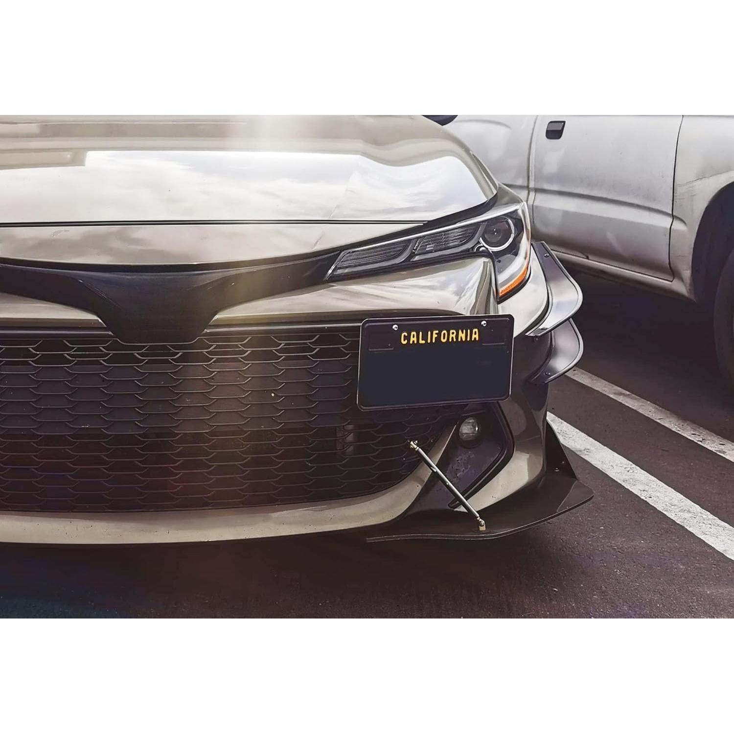 Kit Adaptador Reubicación Placa Licencia iJDMTOY Toyota Corolla 2019+