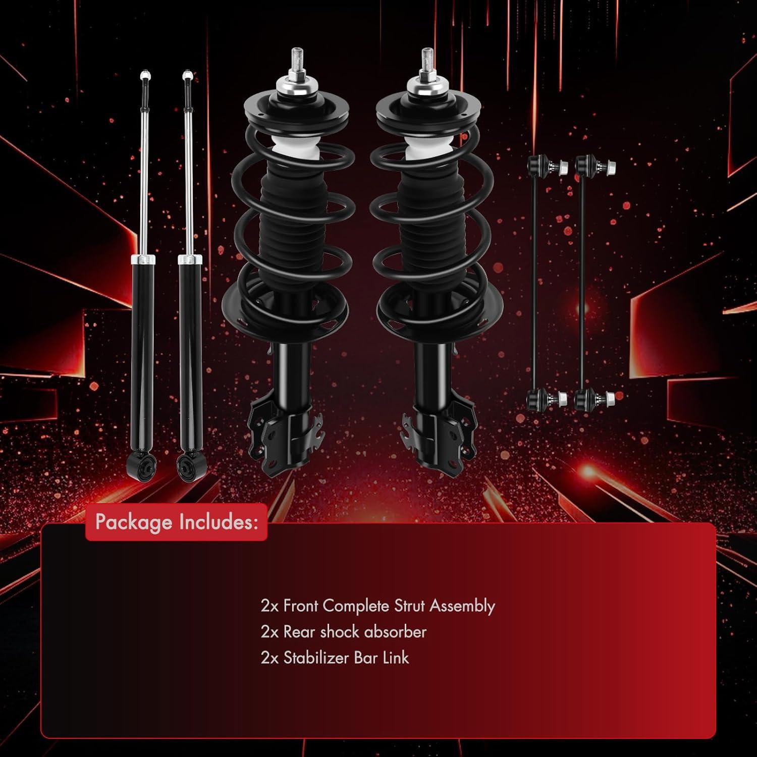 Kit de Suspensión CCIYU para Toyota Yaris 2007-2012 - Struts y Amortiguadores