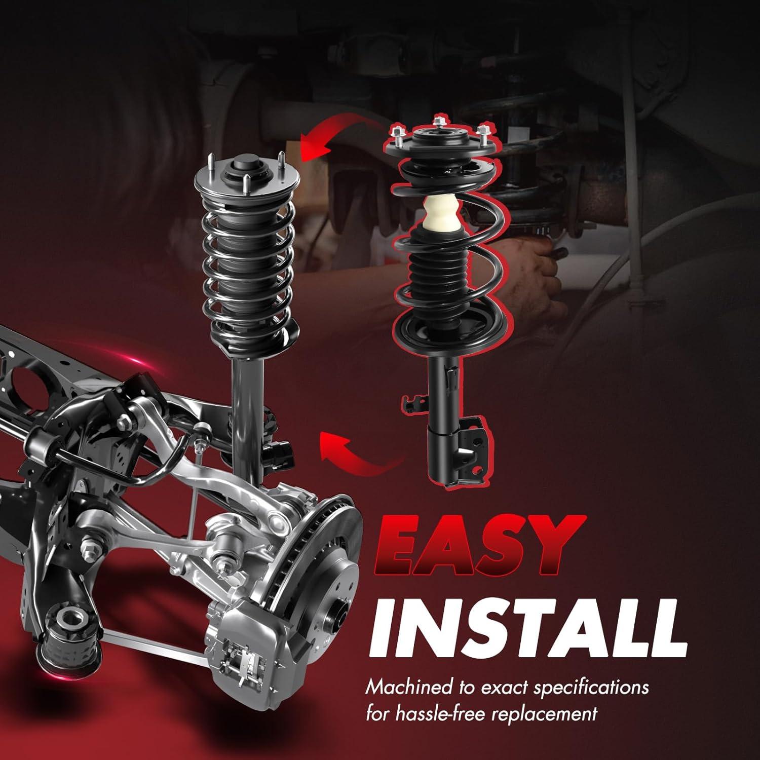 Kit de Suspensión CCIYU para Toyota Yaris 2007-2012 - Struts y Amortiguadores