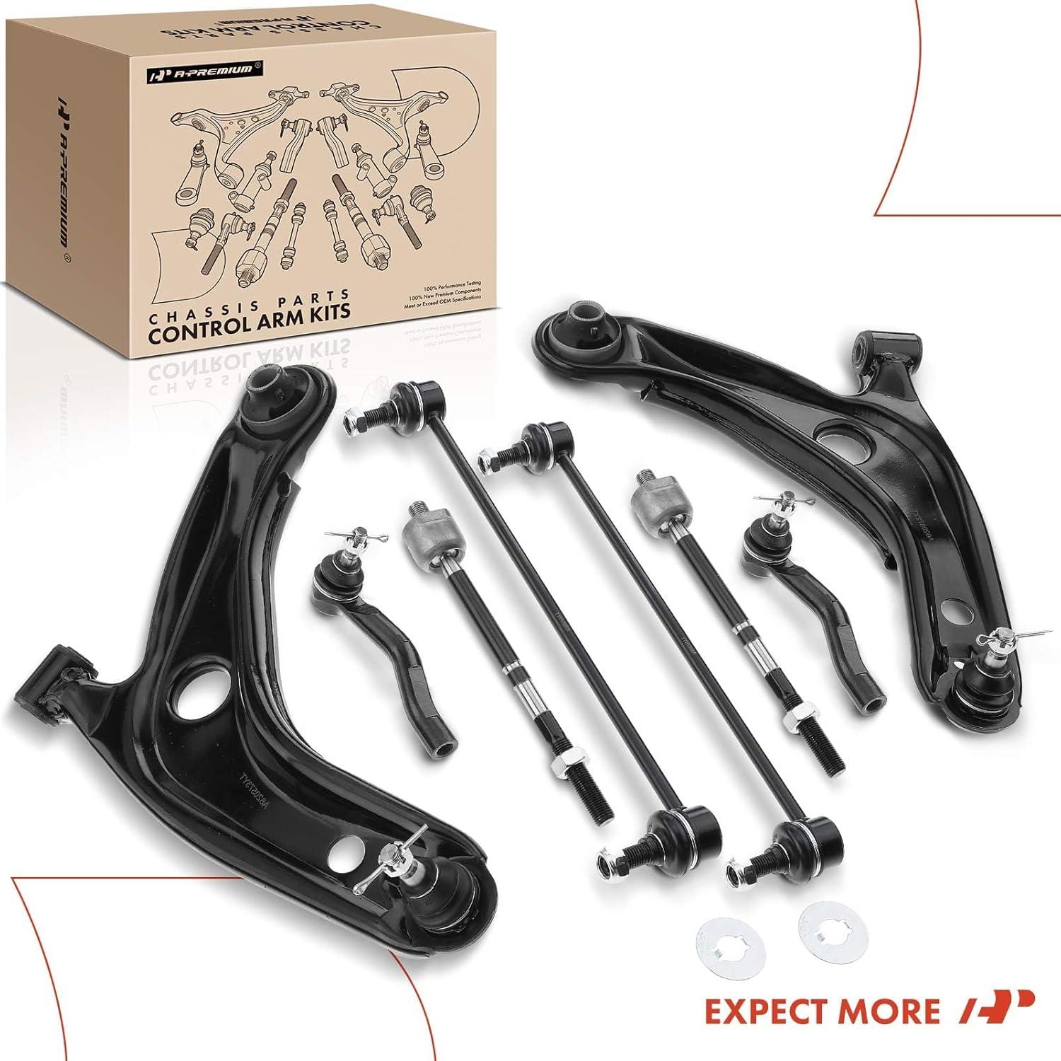 Conjunto A-Premium 8 piezas Suspensión Toyota Yaris 2006-2008