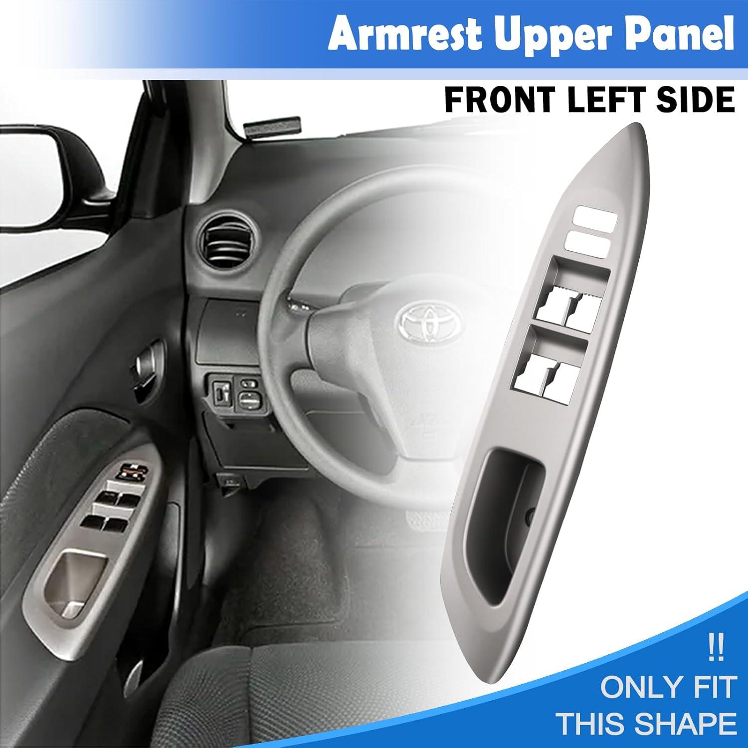 Marco Interruptor Ventana Osompar Plata Lado Izquierdo Toyota Yaris 2007-2010