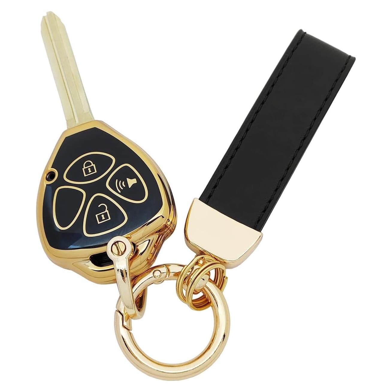 Funda de TPU Suave para Llave Toyota Rav4 2005-2010 Scion TC 2007-2013