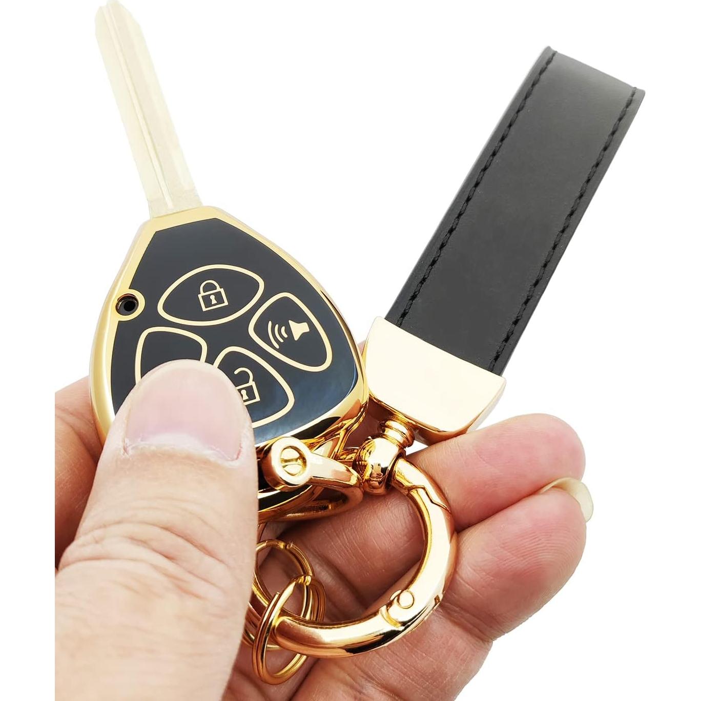 Funda de TPU Suave para Llave Toyota Rav4 2005-2010 Scion TC 2007-2013