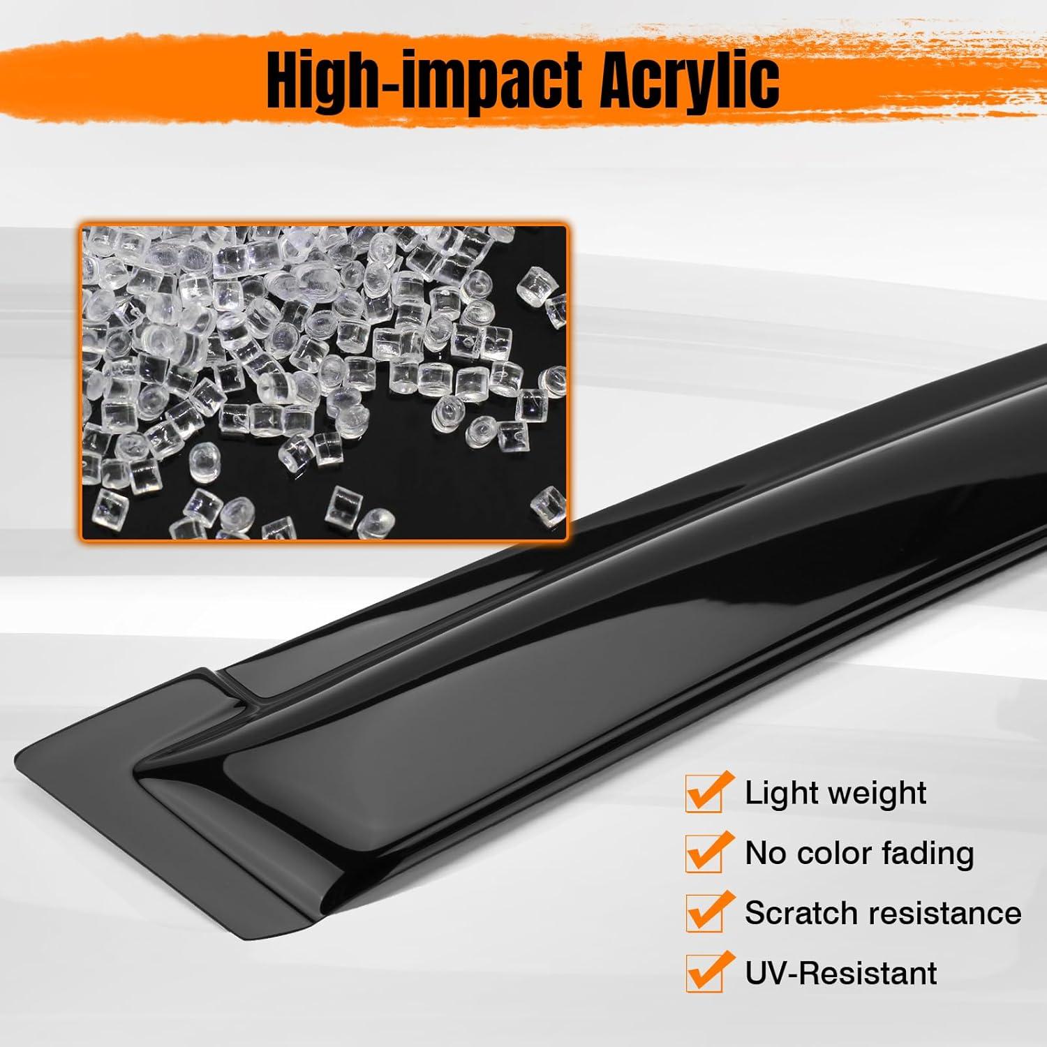 Deflectores de Ventana MODILOVER para Toyota Yaris 2007-2013