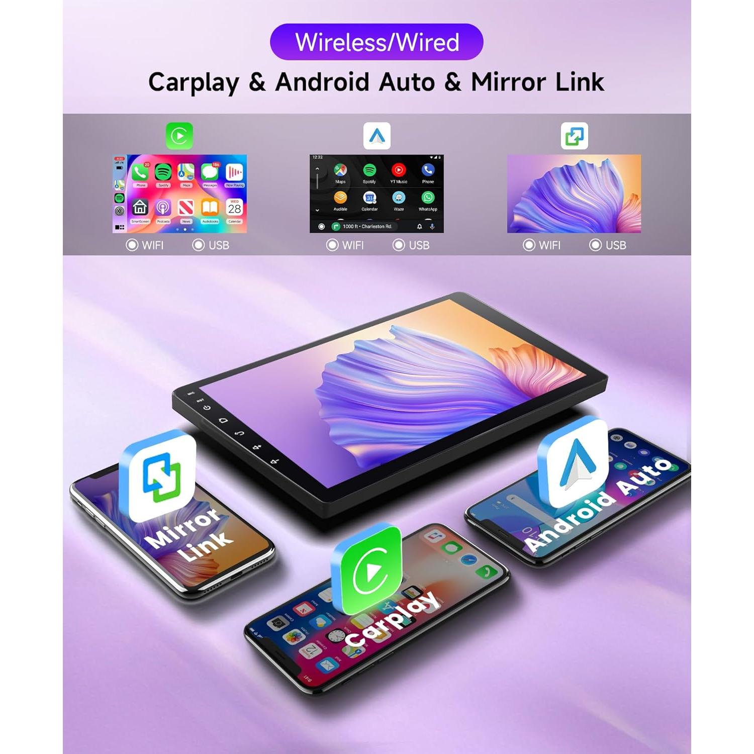 Estéreo de Coche Rimoody 9" Android 8 Core 6GB+128GB para Toyota Yaris 2007-2013