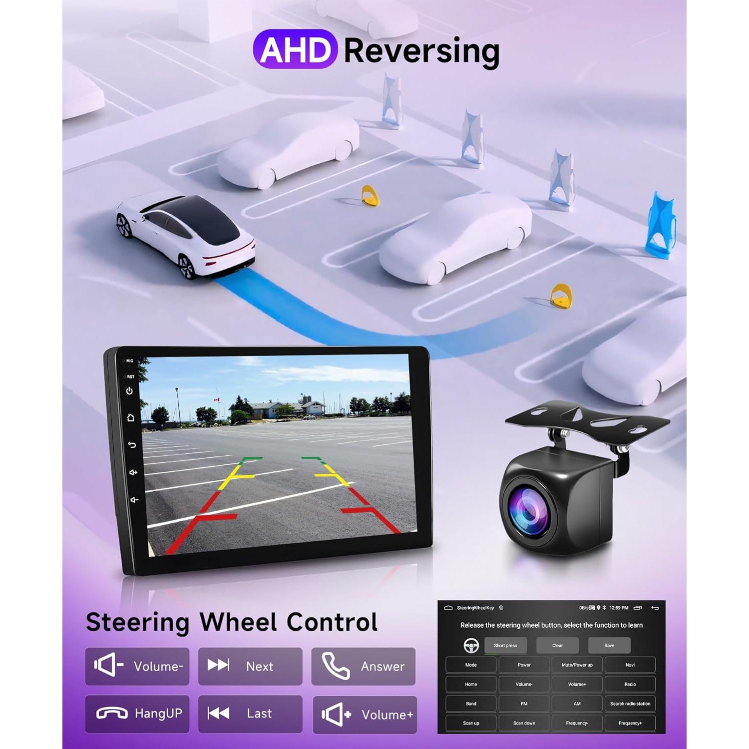 Estéreo de Coche Rimoody 9" Android 8 Core 6GB+128GB para Toyota Yaris 2007-2013