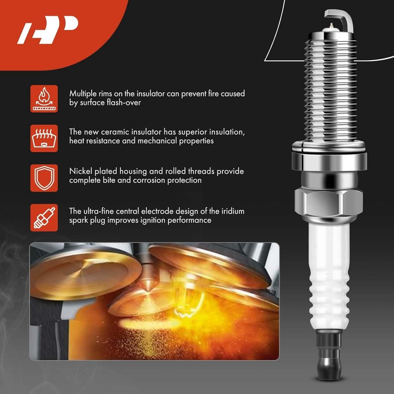 Conjunto A-Premium Bobinas de Encendido y Bujías Iridio Toyota Yaris 2019