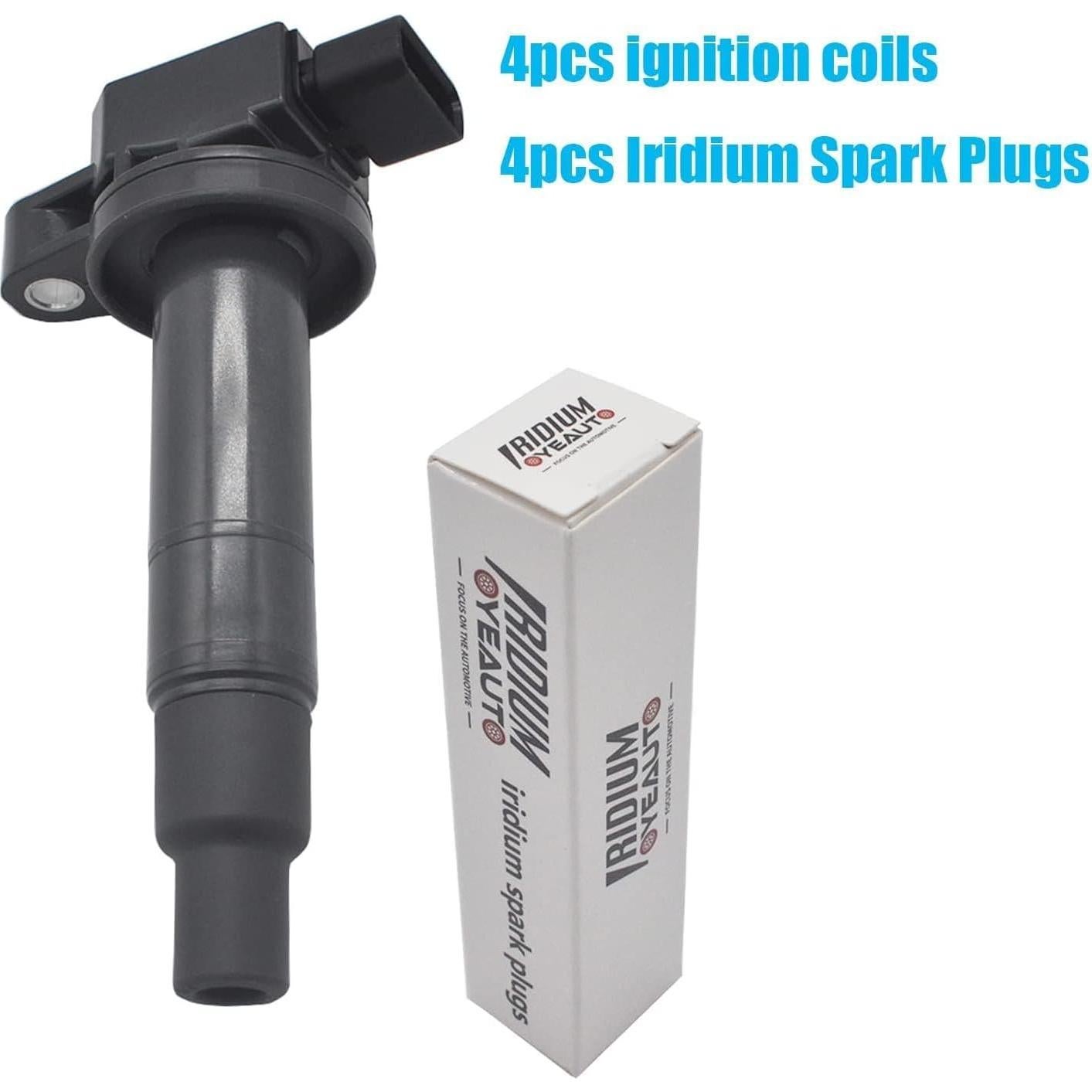 Kit de Bobinas de Encendido y Bujías OYEAUTO 1.5L para Toyota