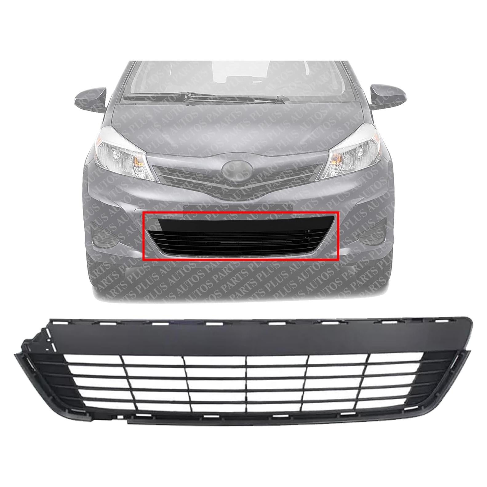 Parrilla Inferior Parachoques Frontal Toyota Yaris 2012-2014