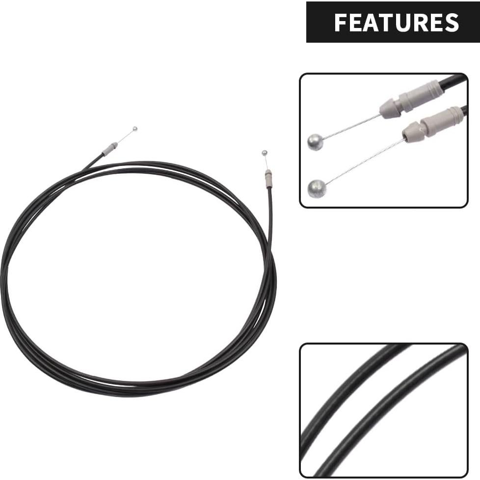 Cable de liberación del maletero YOLLKY para Toyota Yaris 2007-2014