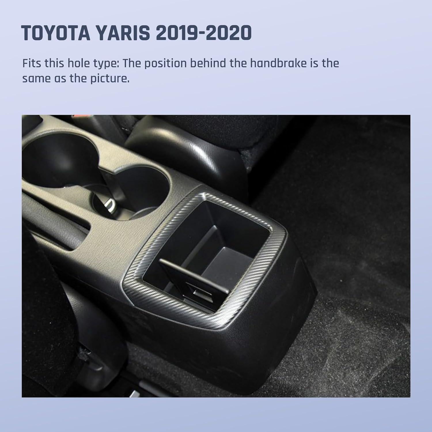 Caja de Apoyabrazos YJYWZH para Toyota Yaris 2019-2020