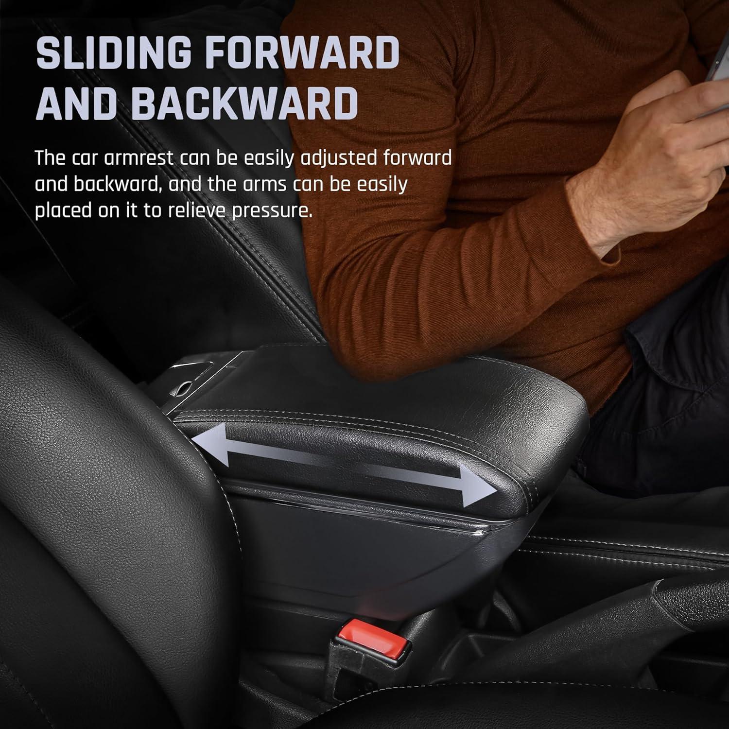 Caja de Apoyabrazos YJYWZH para Toyota Yaris 2019-2020