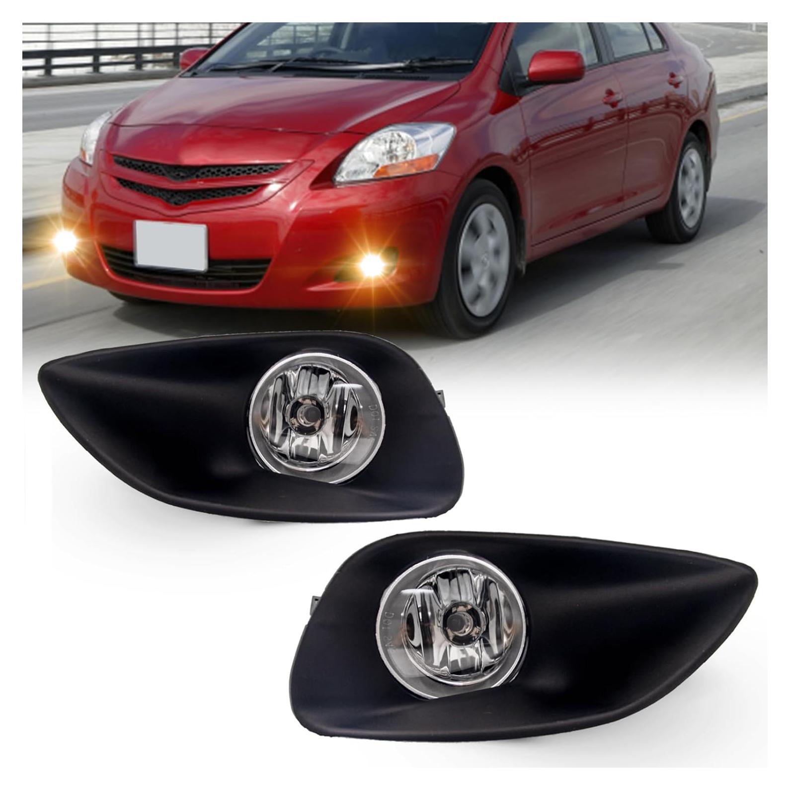 Luces Antiniebla WEZEMLIGHT 610133-CL para Toyota Yaris 2006-2008