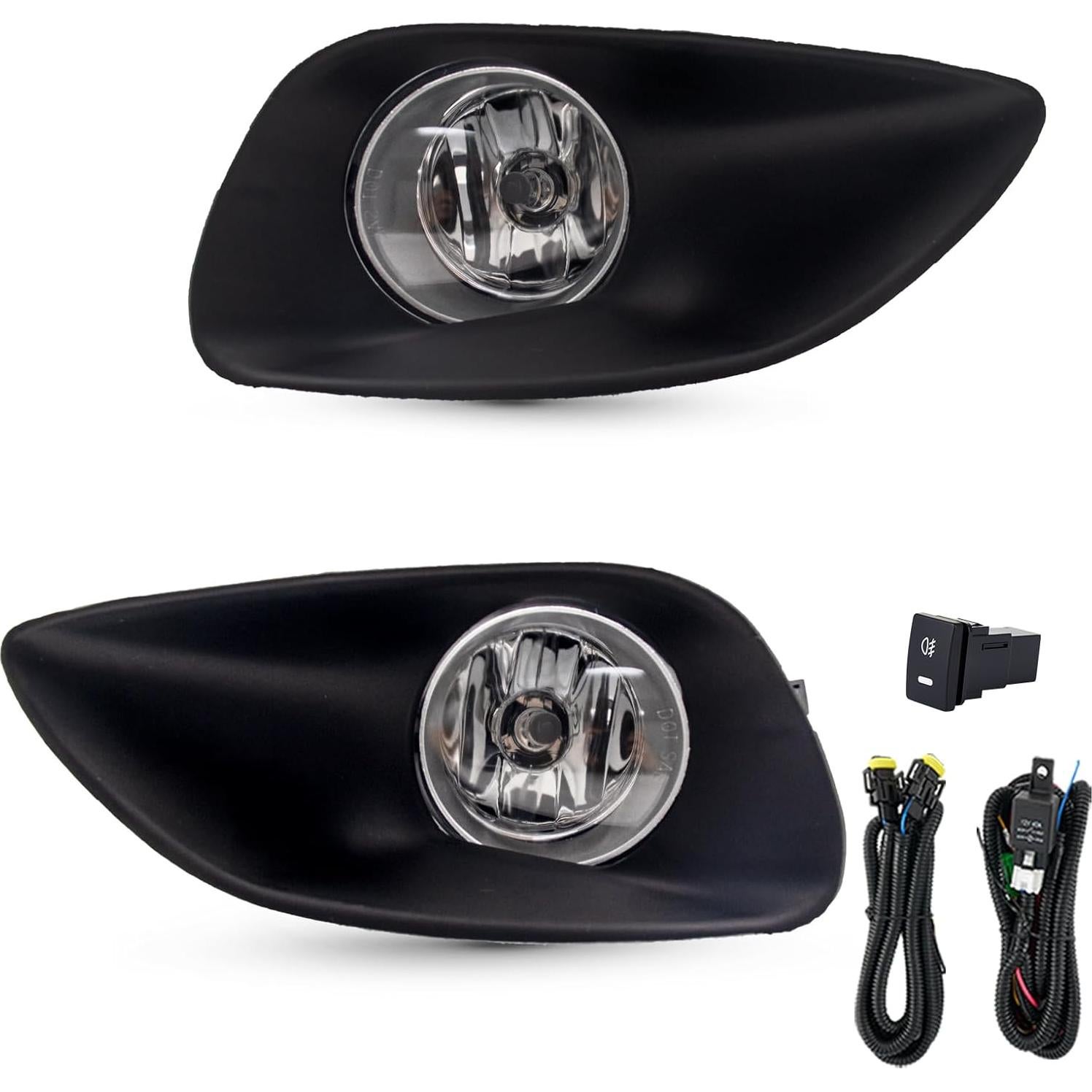 Luces Antiniebla WEZEMLIGHT 610133-CL para Toyota Yaris 2006-2008