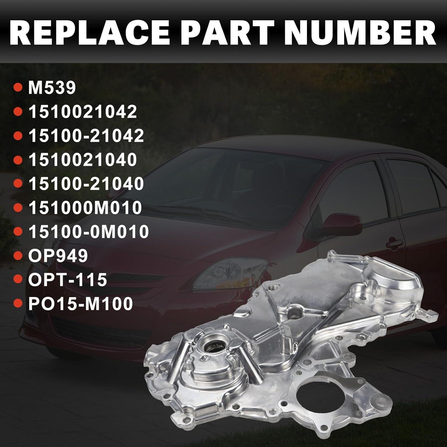 Bomba de Aceite USTAR M539 y Cubierta de Tiempo 1.5L L4