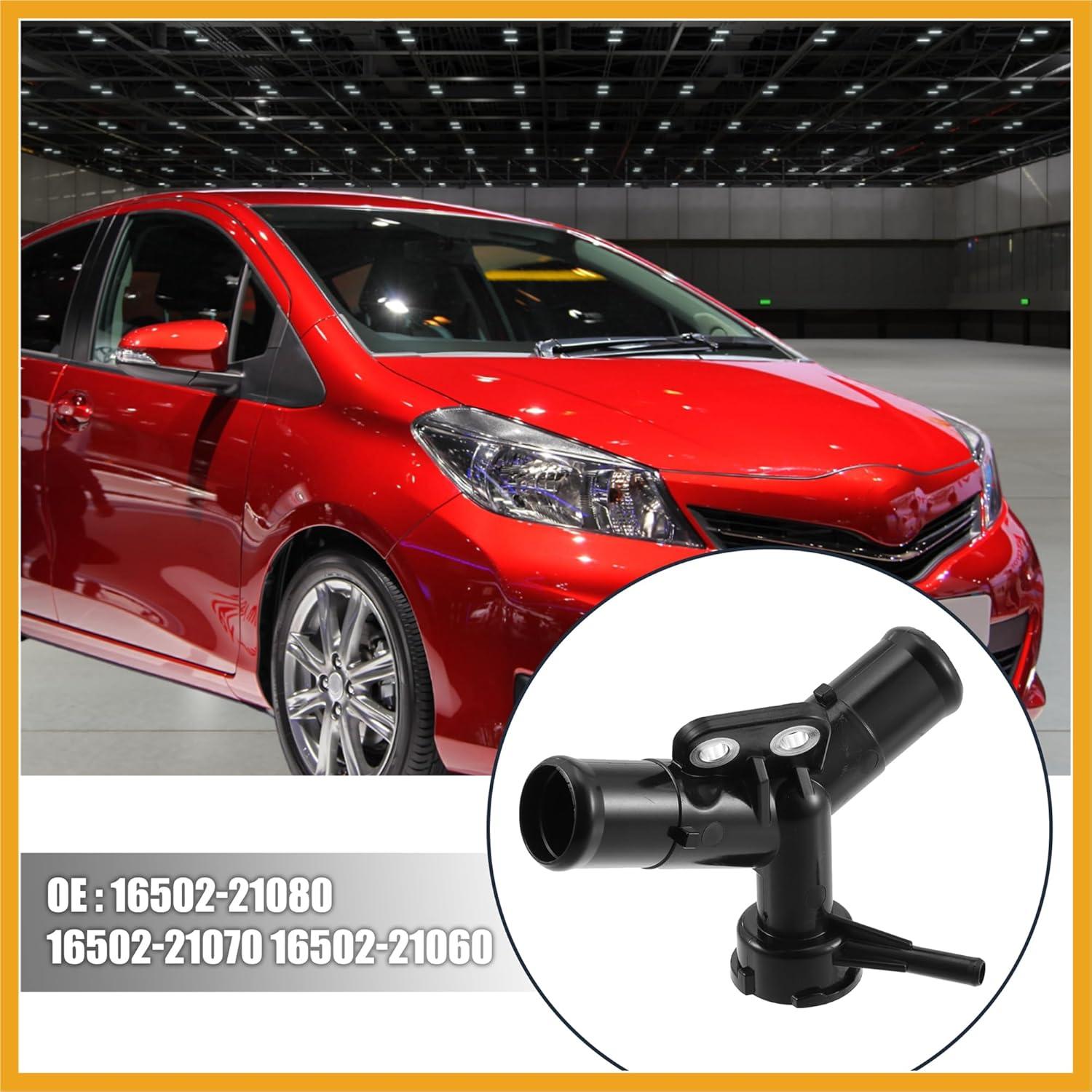 Carcasa de Entrada de Agua Termostato Partuto para Toyota Yaris 2007-2016