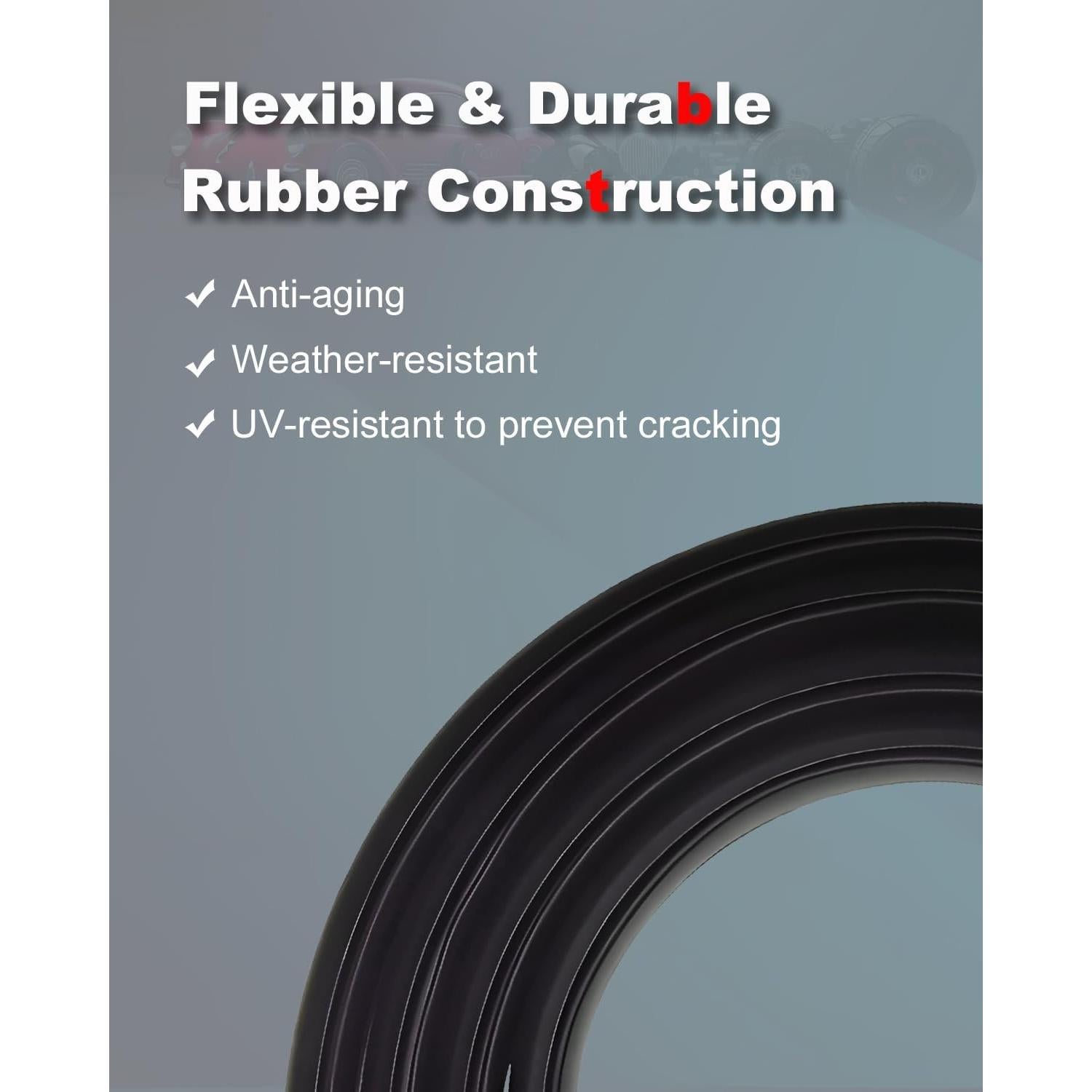 Juego de 2 Molduras de Goteo de Techo Amblee para Toyota Yaris 2007-2012