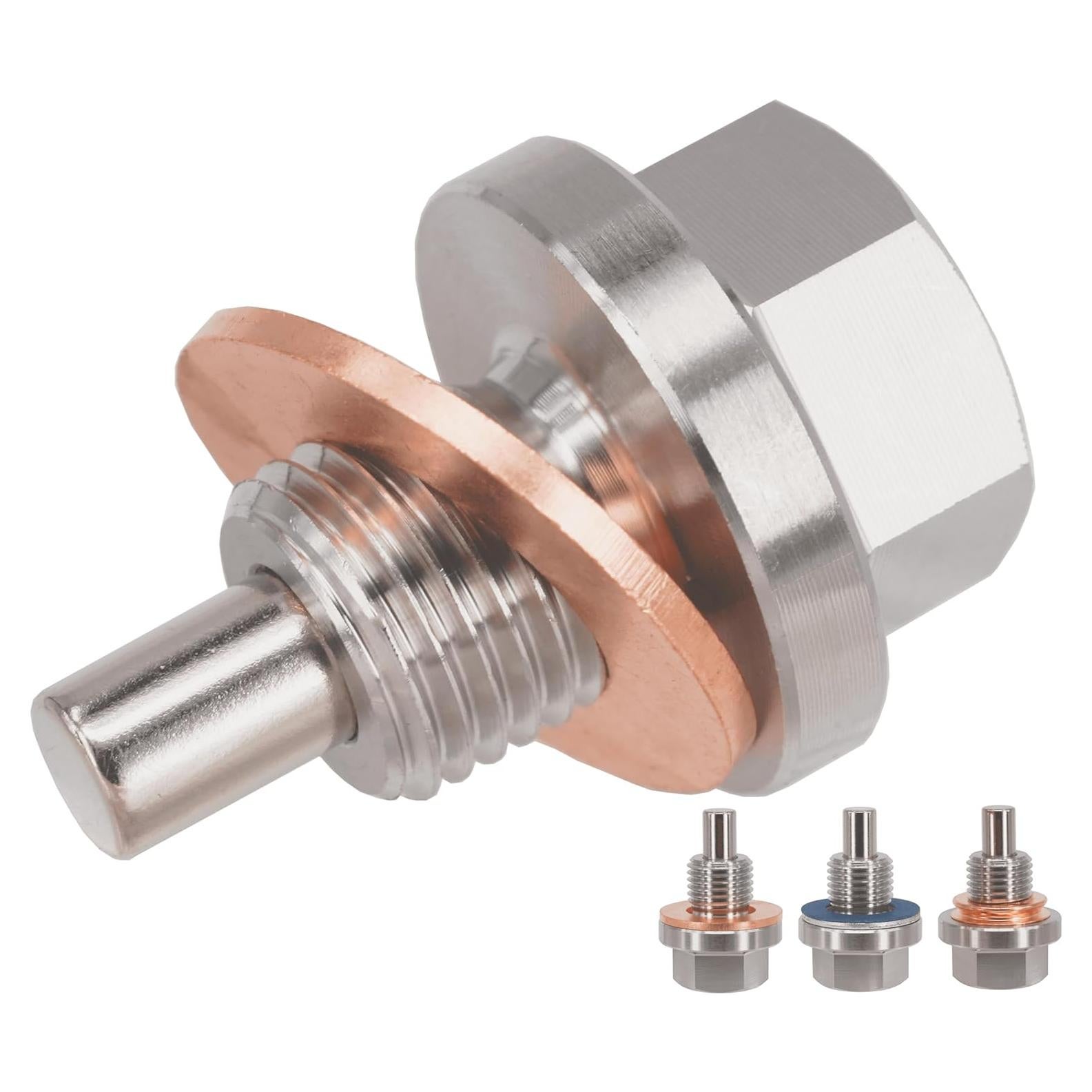 Tapón de Drenaje Magnético Dsnaduo M12x1.25 Acero Inoxidable