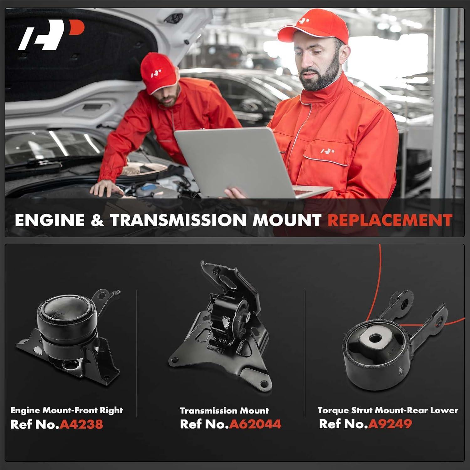 Kit de Montaje de Motor y Transmisión A-Premium para Toyota Yaris 1.5L