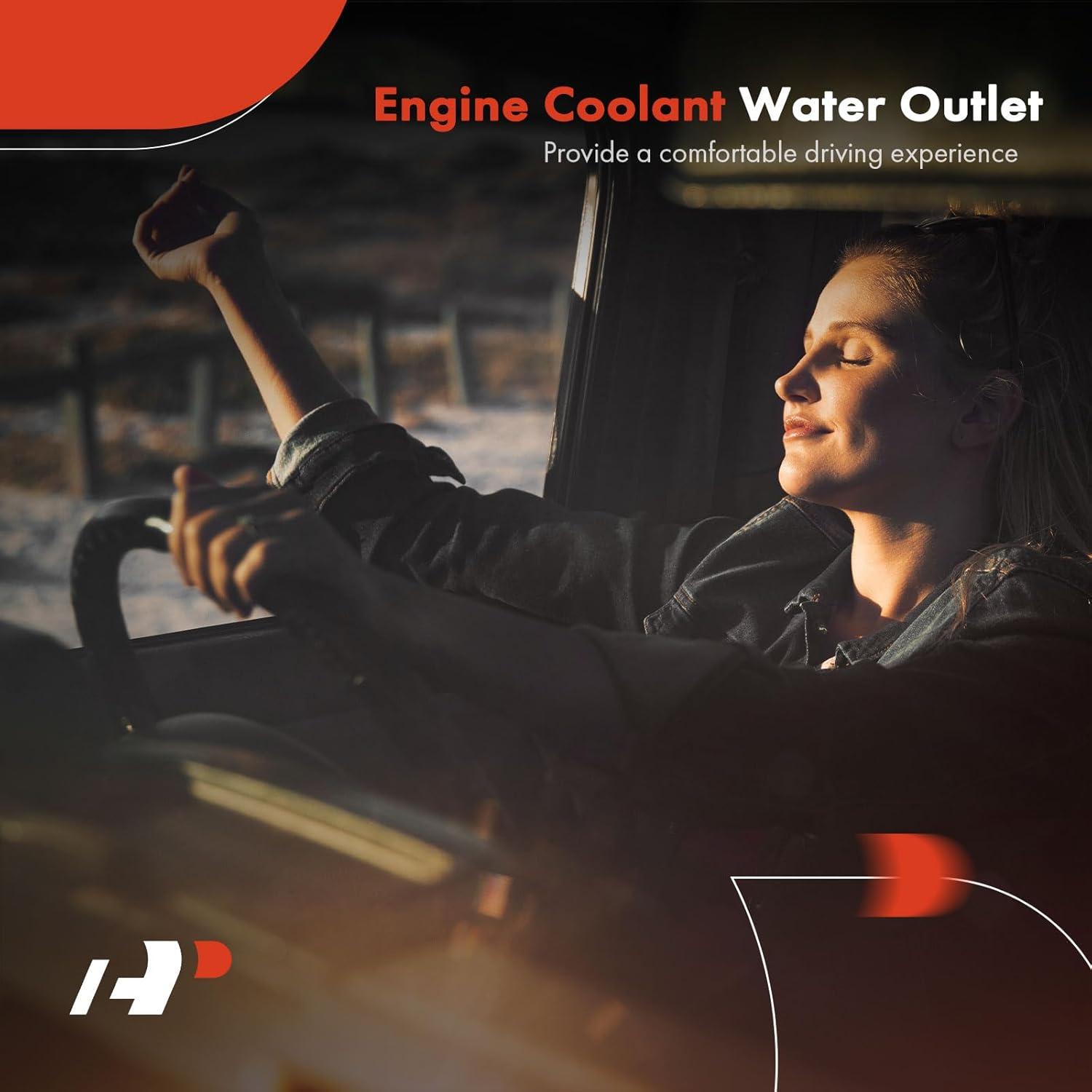 Carcasa Termostato Refrigerante A-Premium para Toyota y Scion