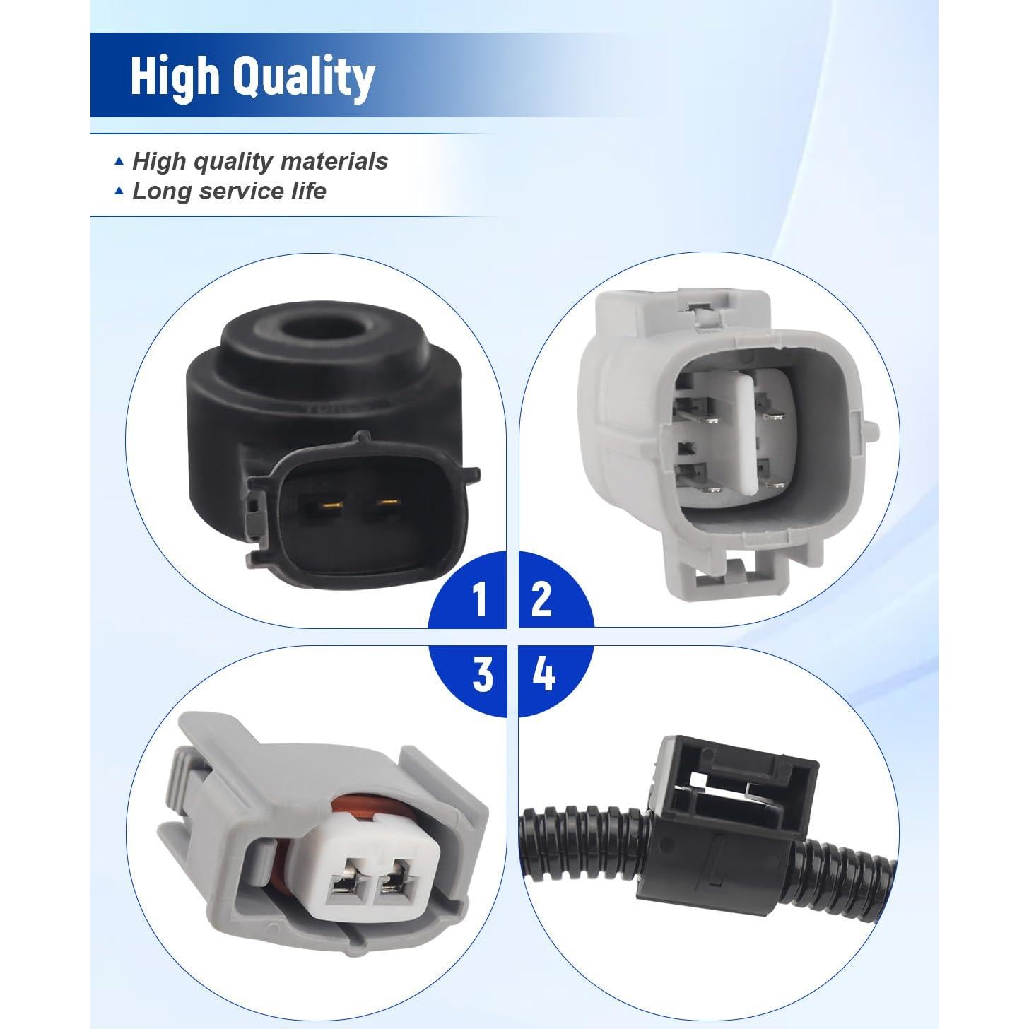 Sensor de Golpe TSYUKI Compatible Toyota y Lexus 2 Pcs