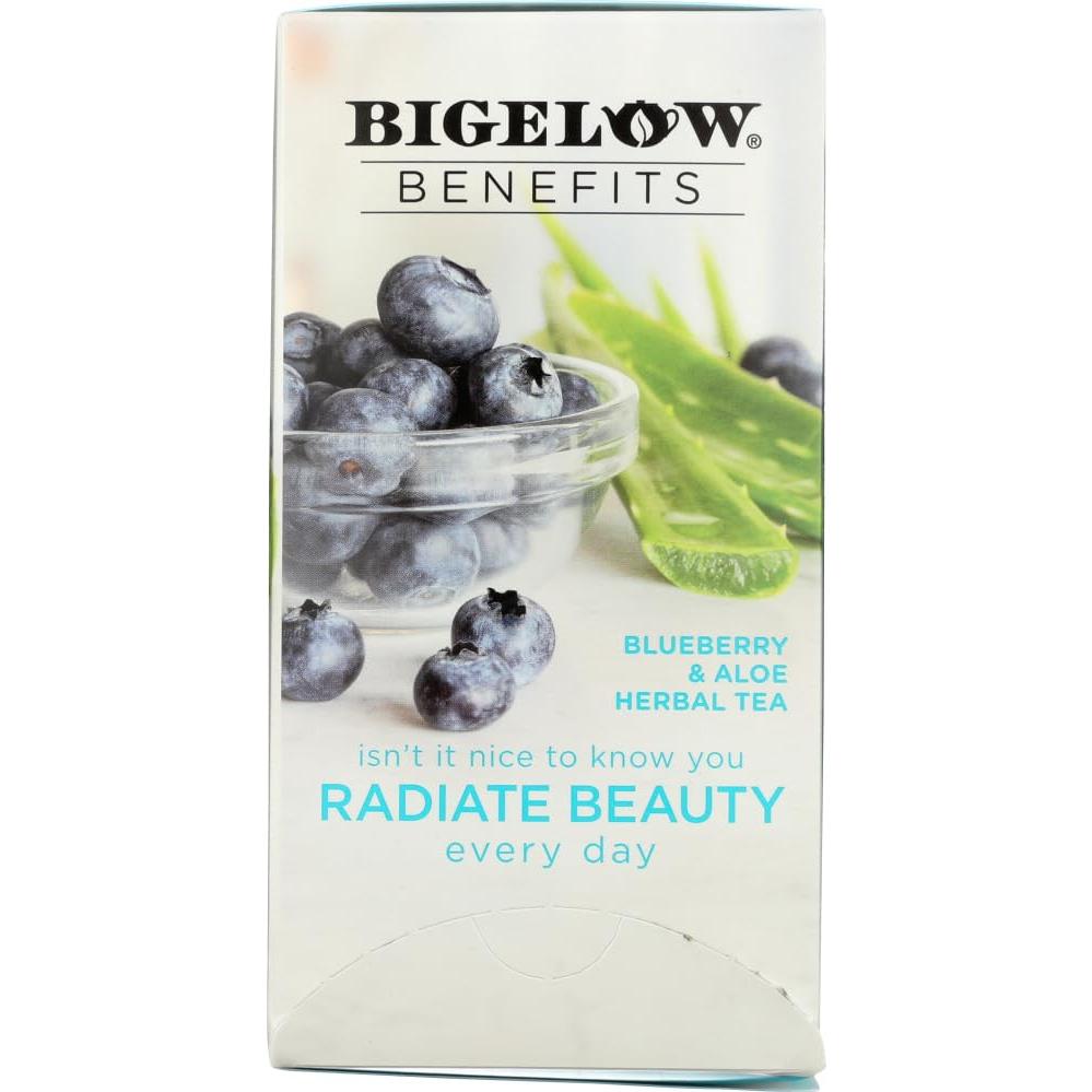 Té de Hierbas Bigelow Benefits Arándano y Aloe 18 Bolsas
