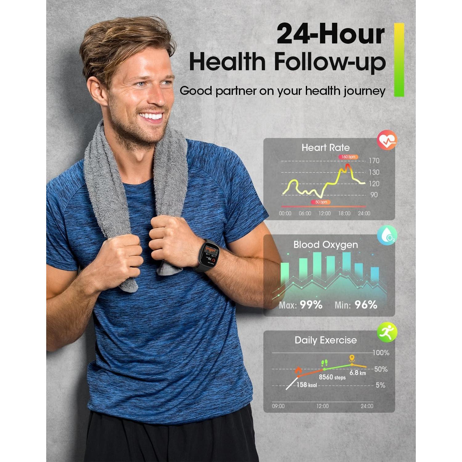 Reloj Inteligente Sanorum G56 Fitness 5ATM Bluetooth 120 Modos