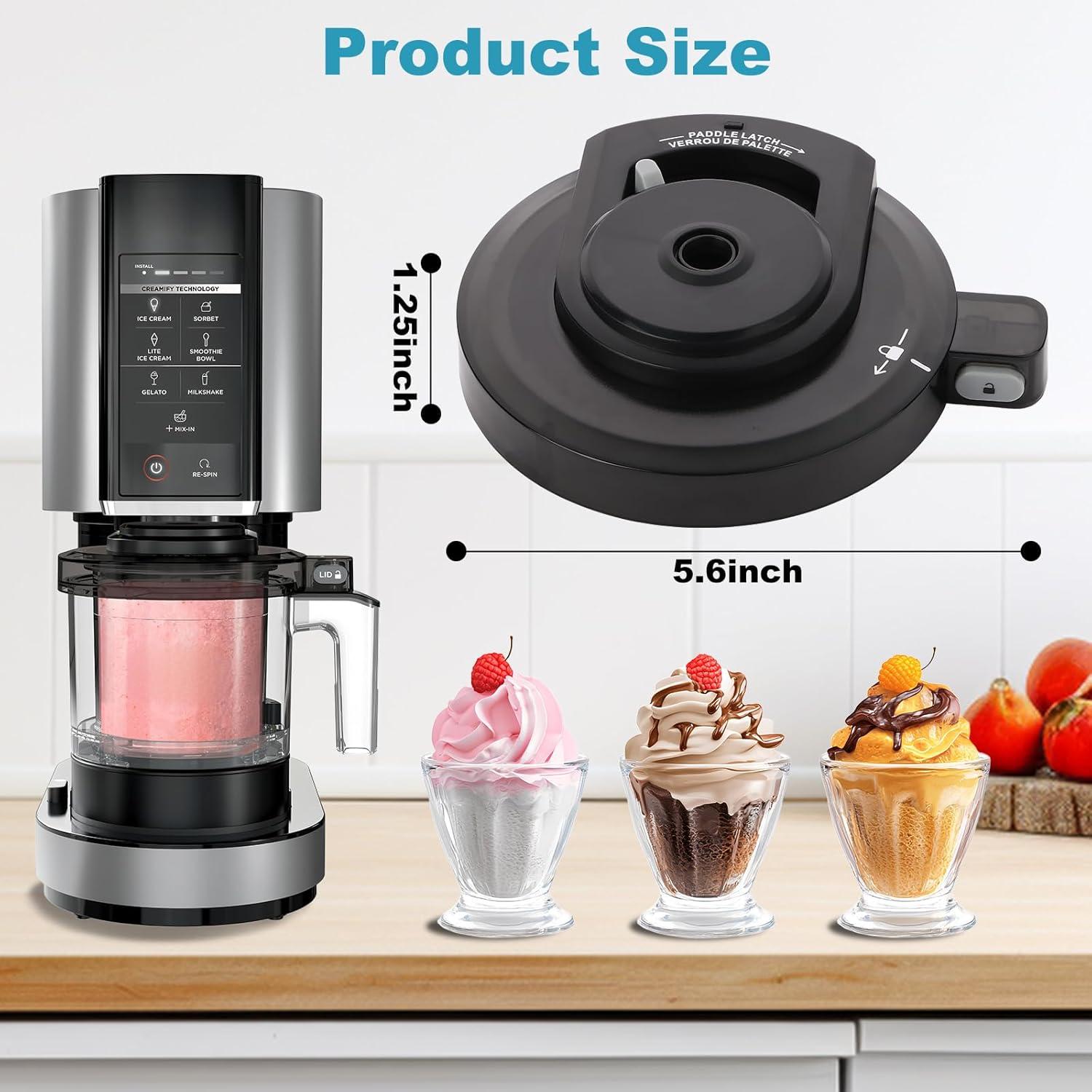 Tapa de Tazón Exterior Ninja Creami NC299AMZ/NC300/NC301 - Reutilizable