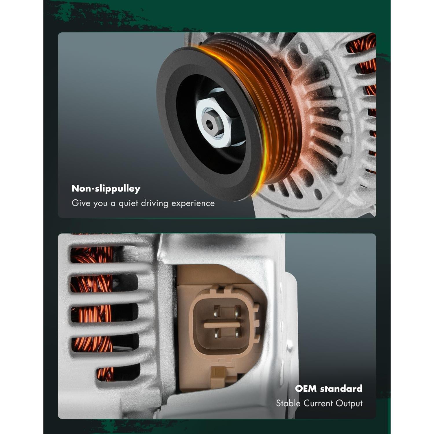 Alternador SCITOO 80A 12V para Toyota Yaris 1.5L 2010-2015