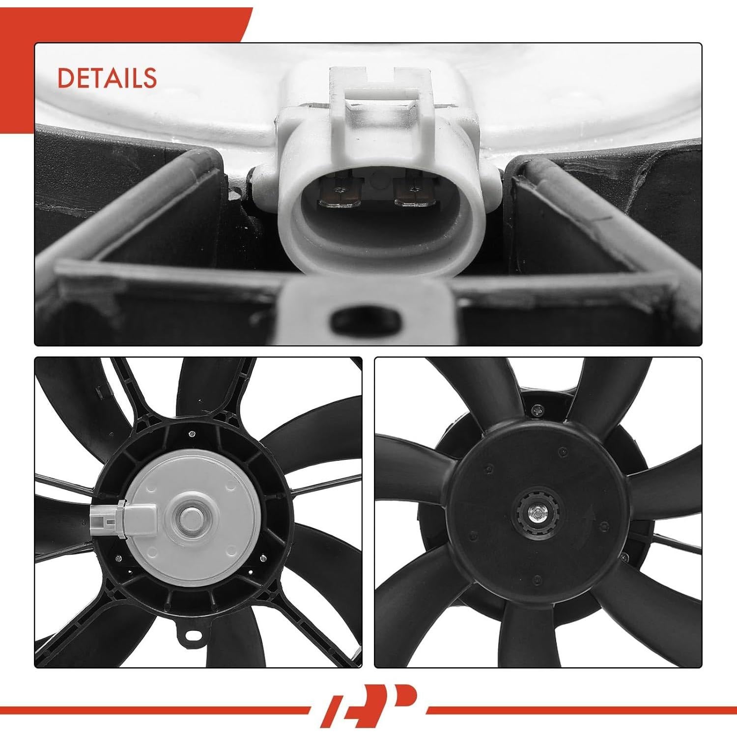 Ventilador de Refrigeración A-Premium para Toyota Yaris 2007-2015