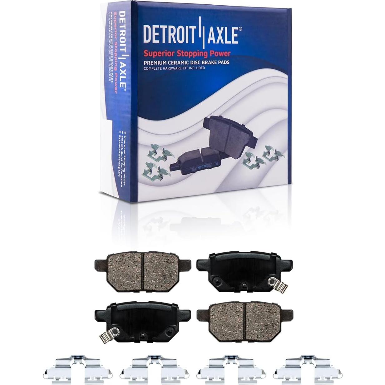 Kit de Frenos Traseros Detroit Axle para Toyota Yaris 2012-2018