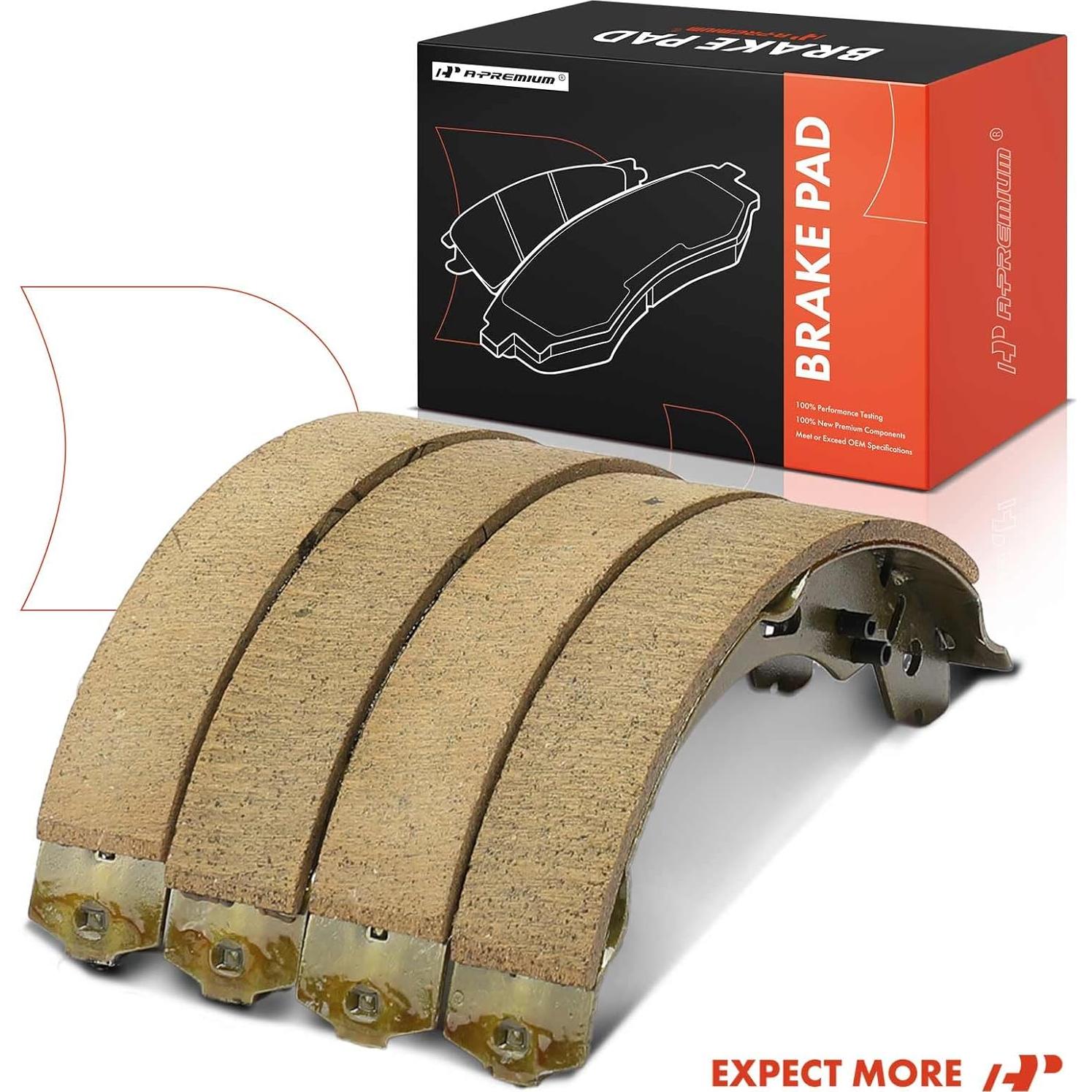 Juego de Zapatas de Freno A-Premium para Toyota Yaris y Mazda 2