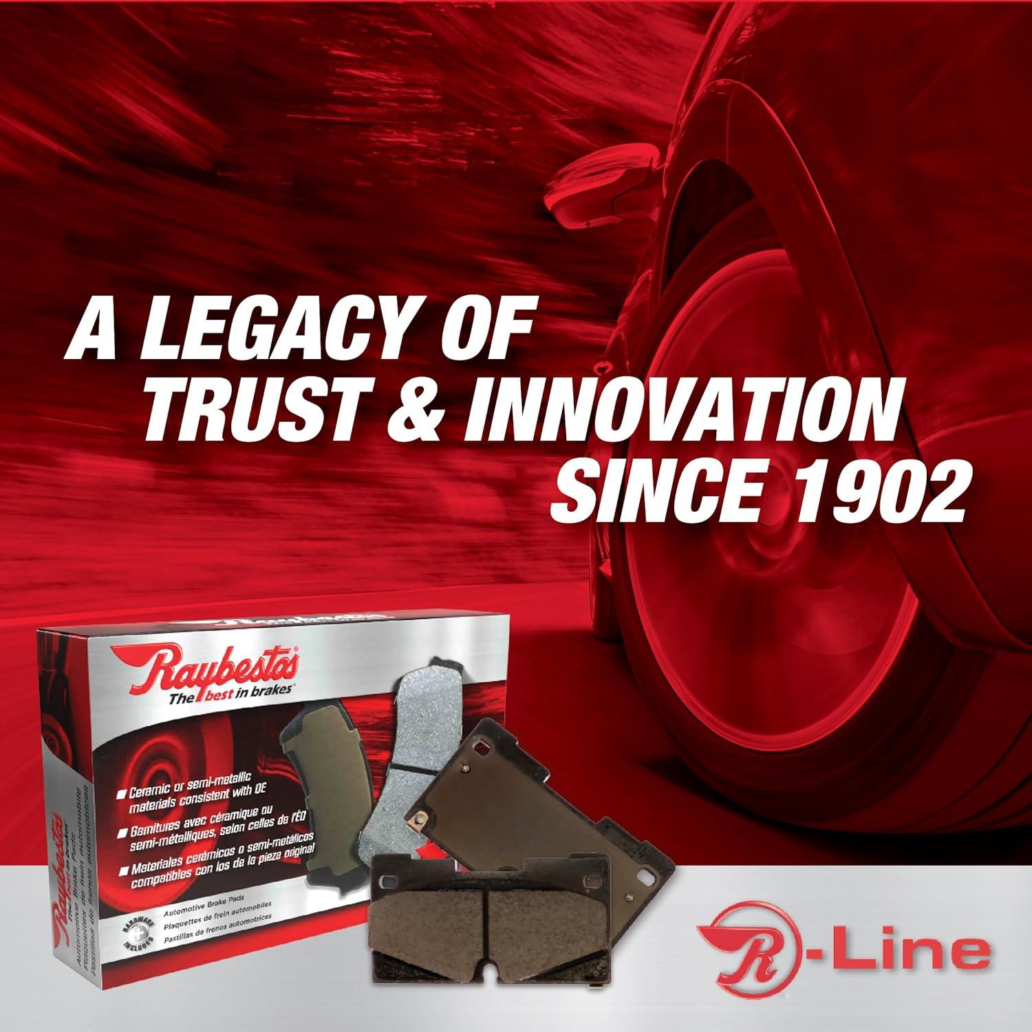 Juego de Pastillas de Freno Cerámicas Raybestos R-Line para Toyota