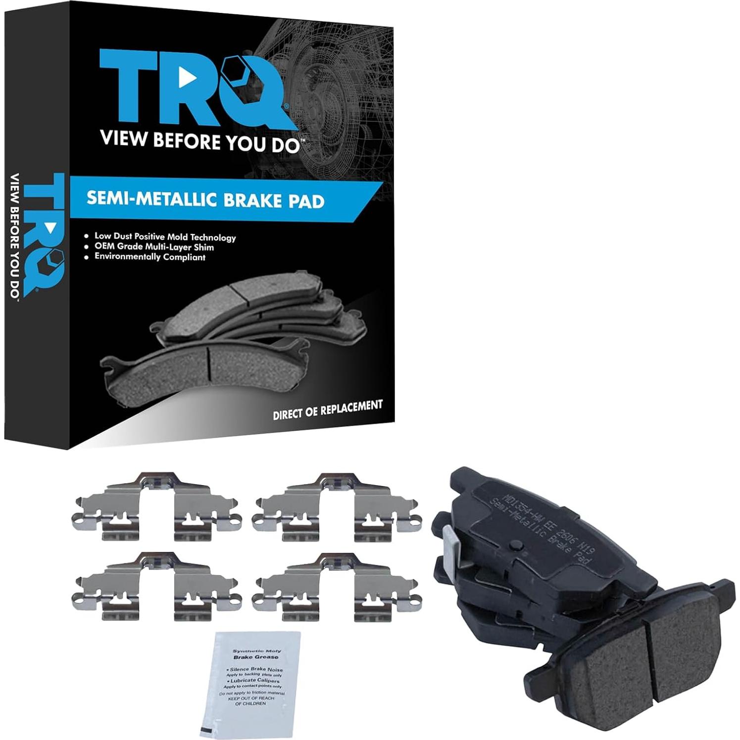 Pastillas de Freno Semi-Metálicas TRQ BFA73773 para Toyota