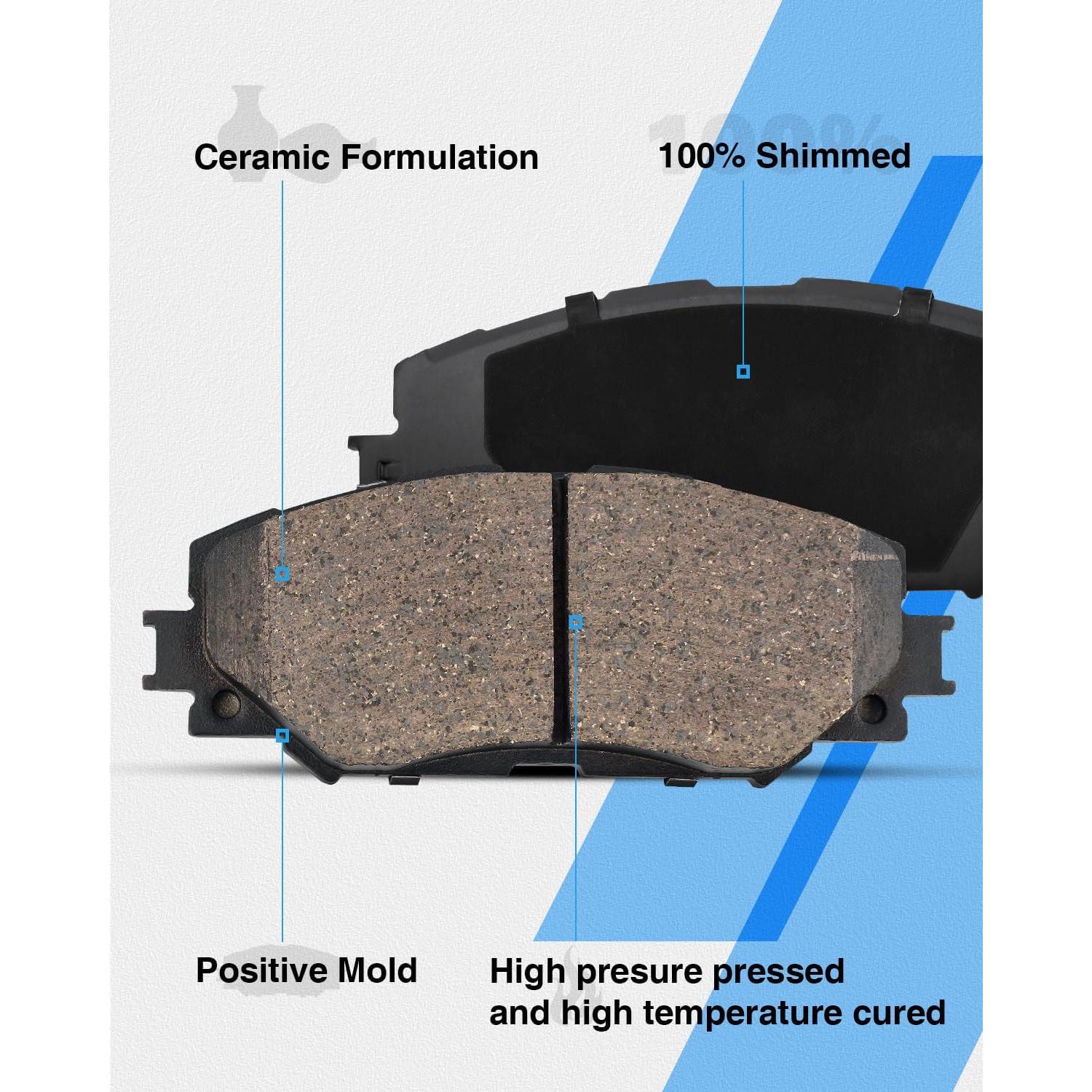 Kit de Frenos Anpulsero para Toyota Yaris y Prius C 2012-2019