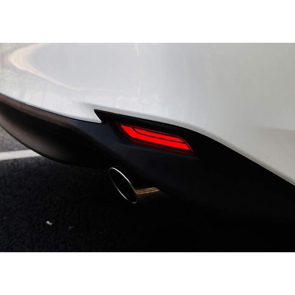 Luces Reflectoras LED Rojas iJDMTOY para Toyota Camry 2018+