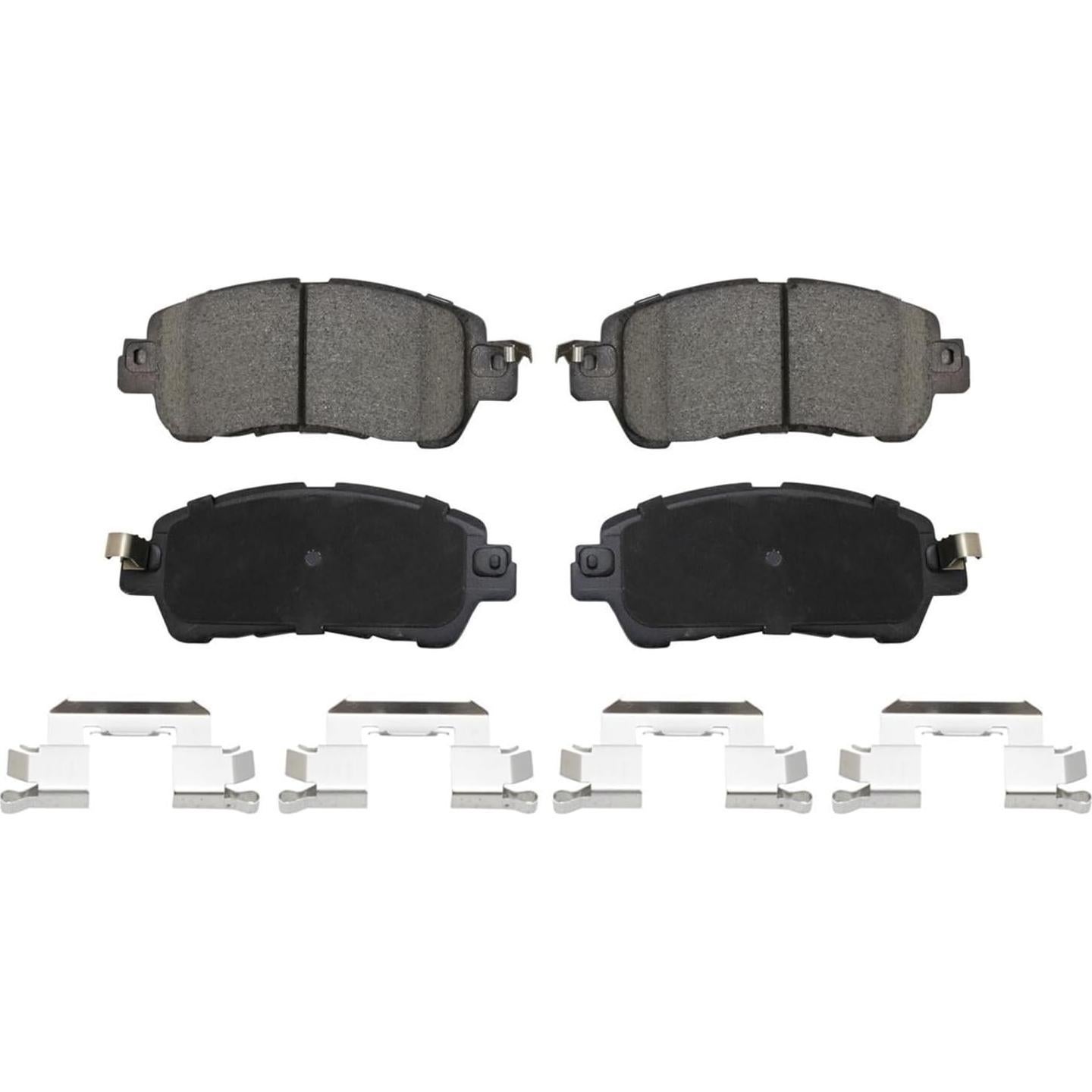 Pastillas de freno delanteras Detroit Axle P-1852 para Toyota Yaris