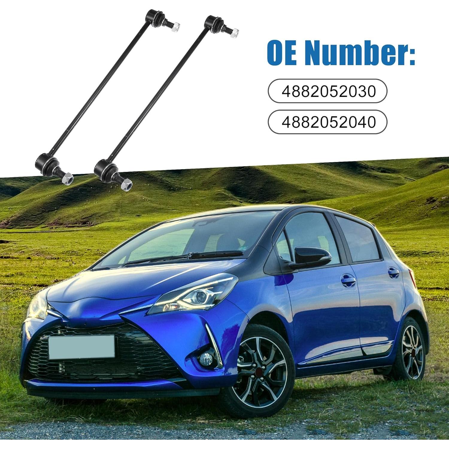 Enlaces de Barra Estabilizadora Delantera A ABSOPRO Toyota Yaris 2007-2018 (Juego de 2)