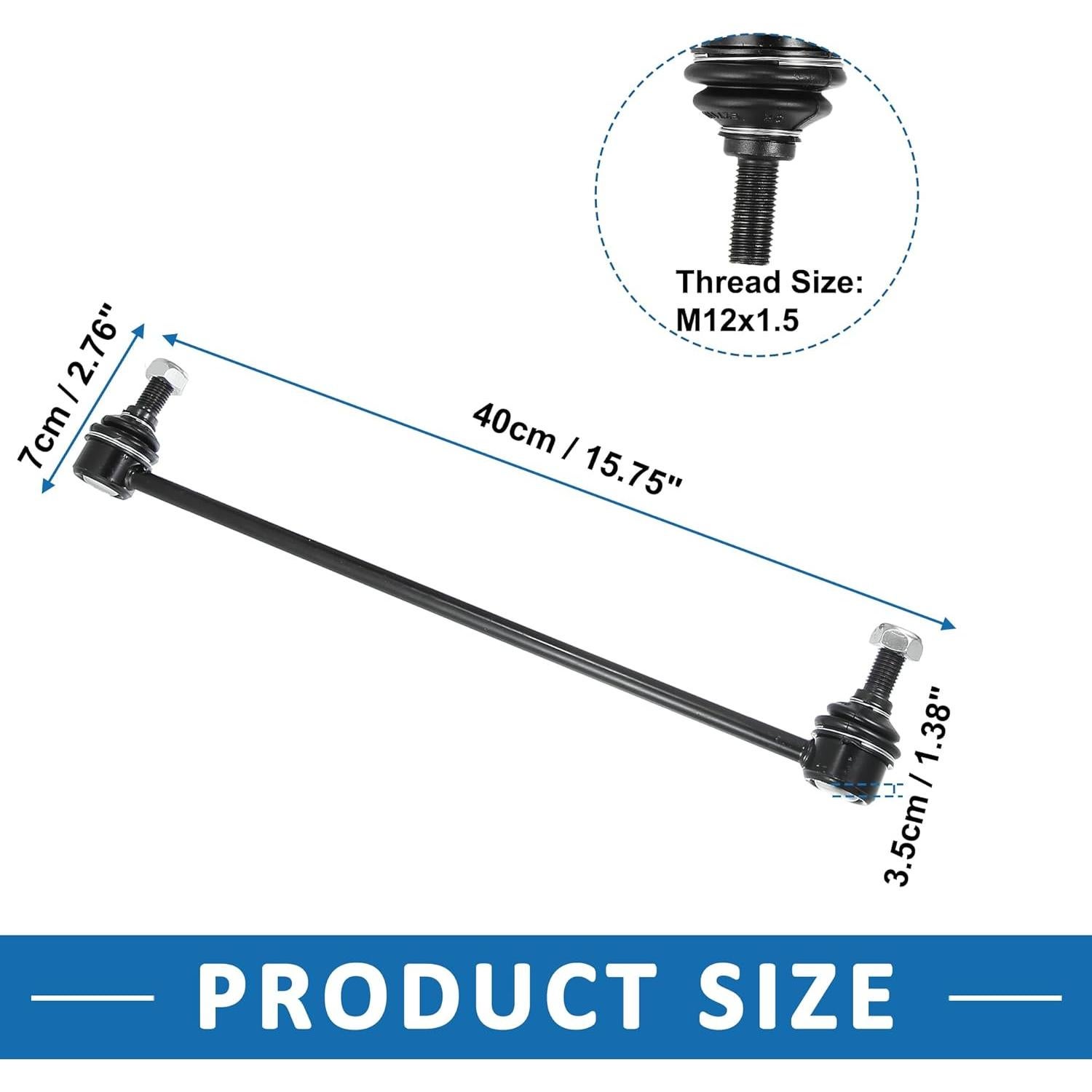 Enlaces de Barra Estabilizadora Delantera A ABSOPRO Toyota Yaris 2007-2018 (Juego de 2)
