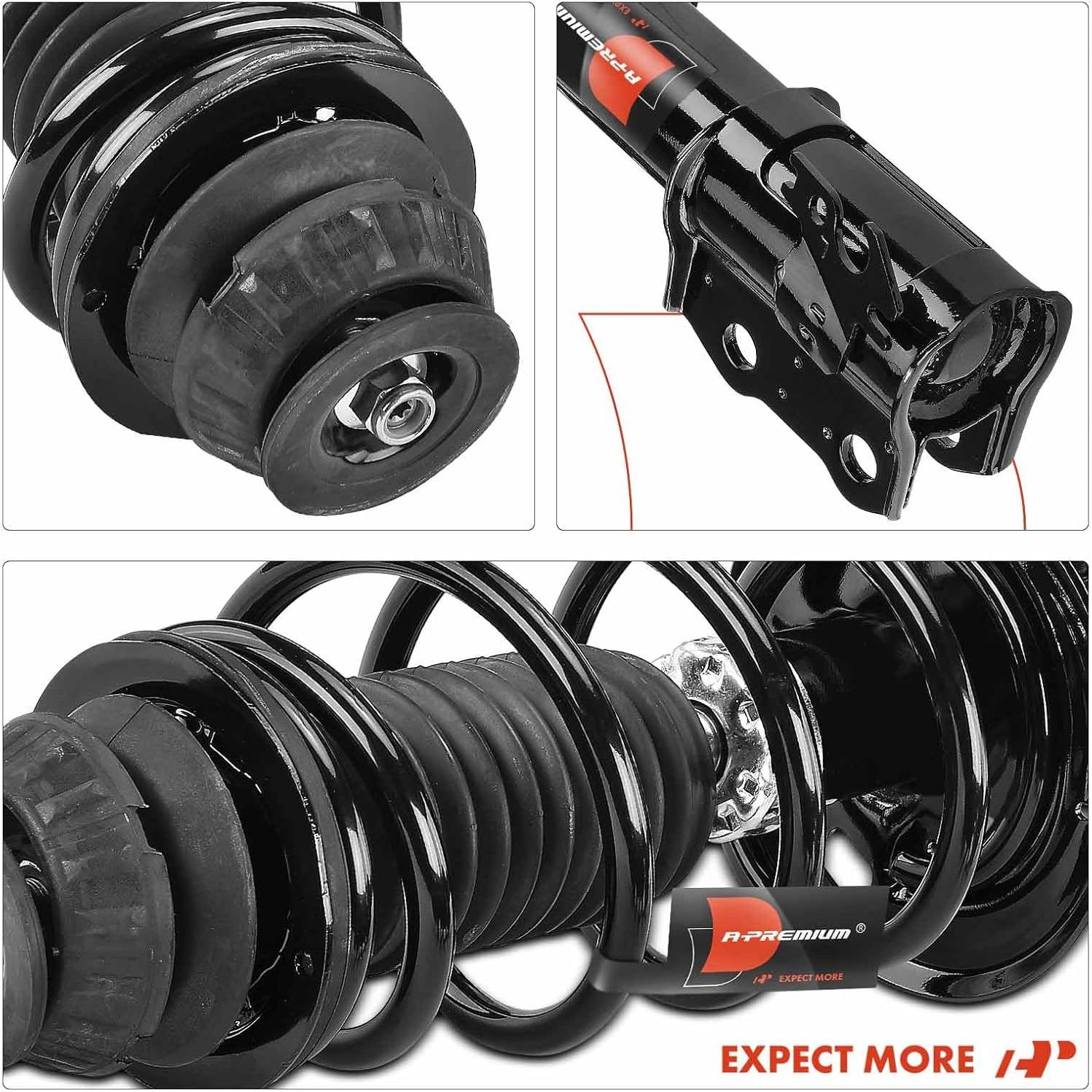 Amortiguador y Resorte A-Premium para Toyota Yaris 2012-2015