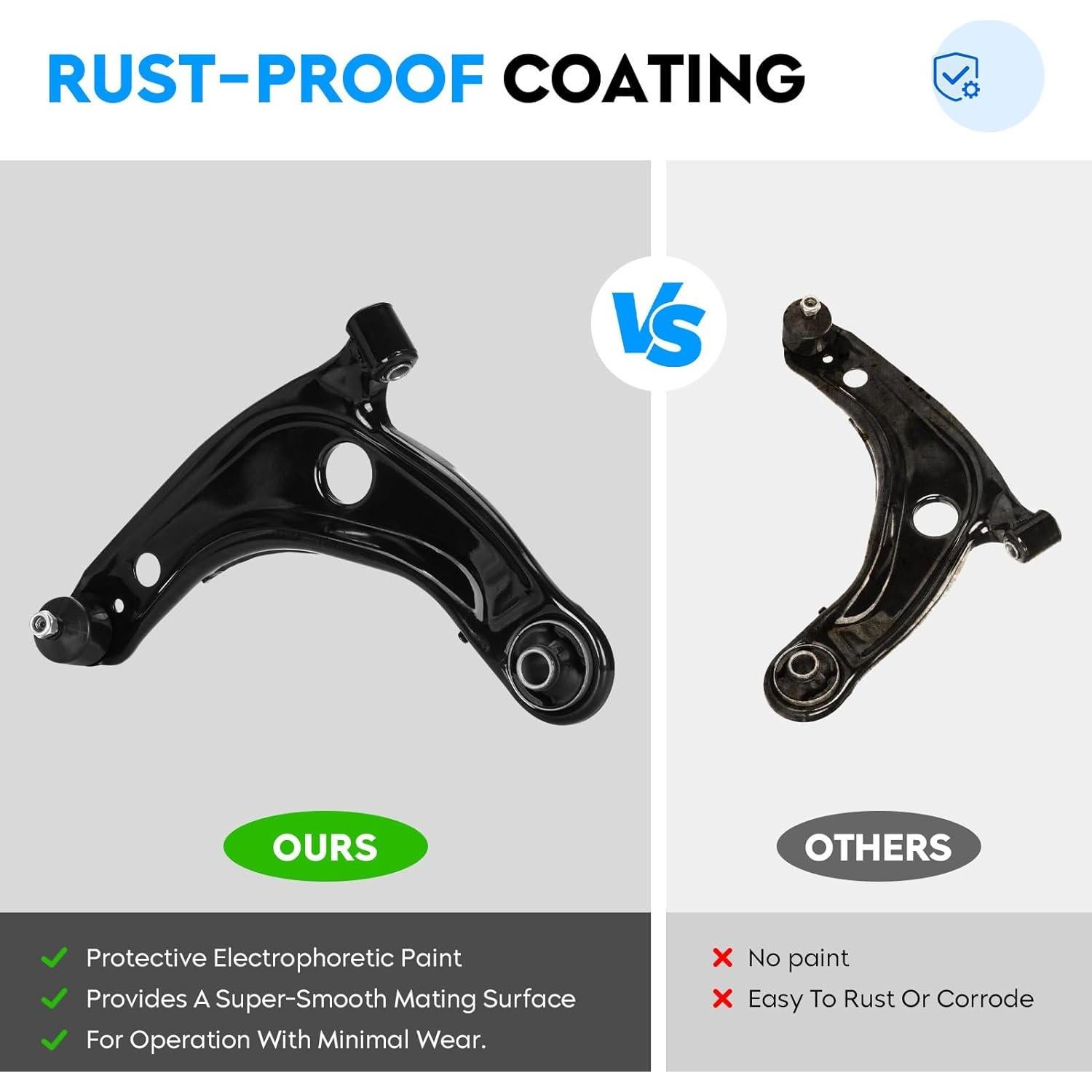 Brazo de Control Inferior Frontal AEagle K620572 K620573 para Scion xD, Prius C, Yaris