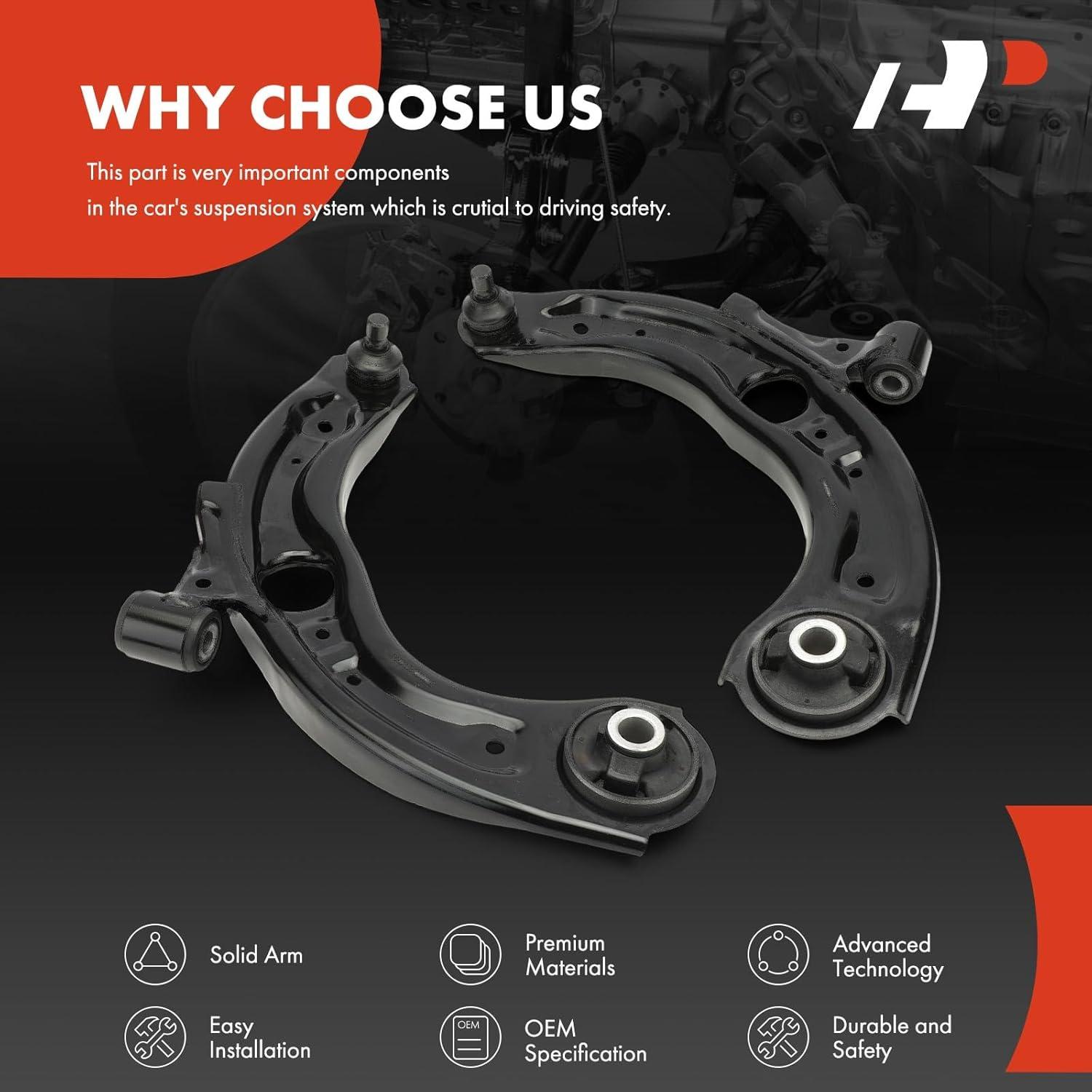 Brazos de Control Inferior A-Premium para Scion iA y Toyota Yaris