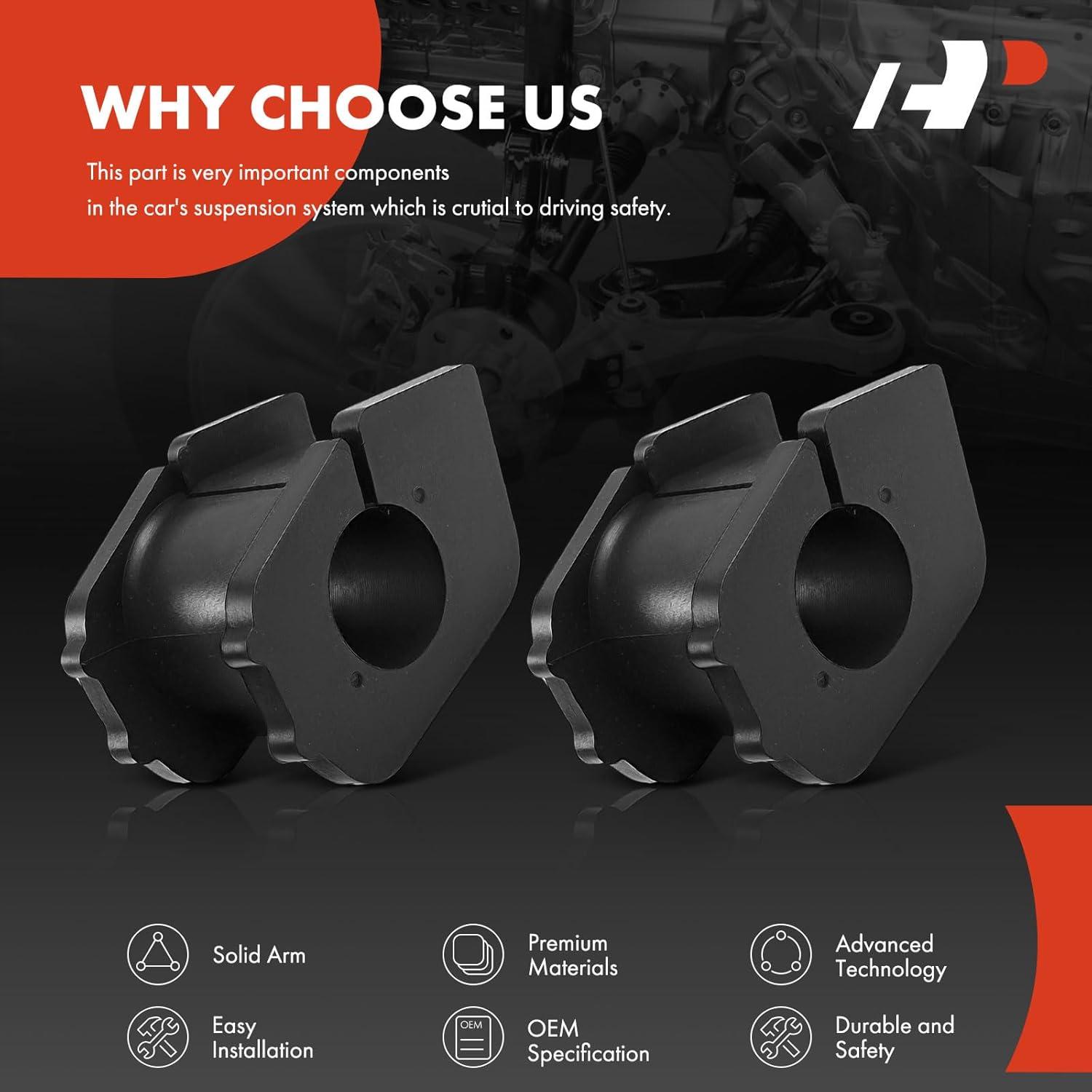 Kit de Bujes de Barra Estabilizadora Delantera A-Premium