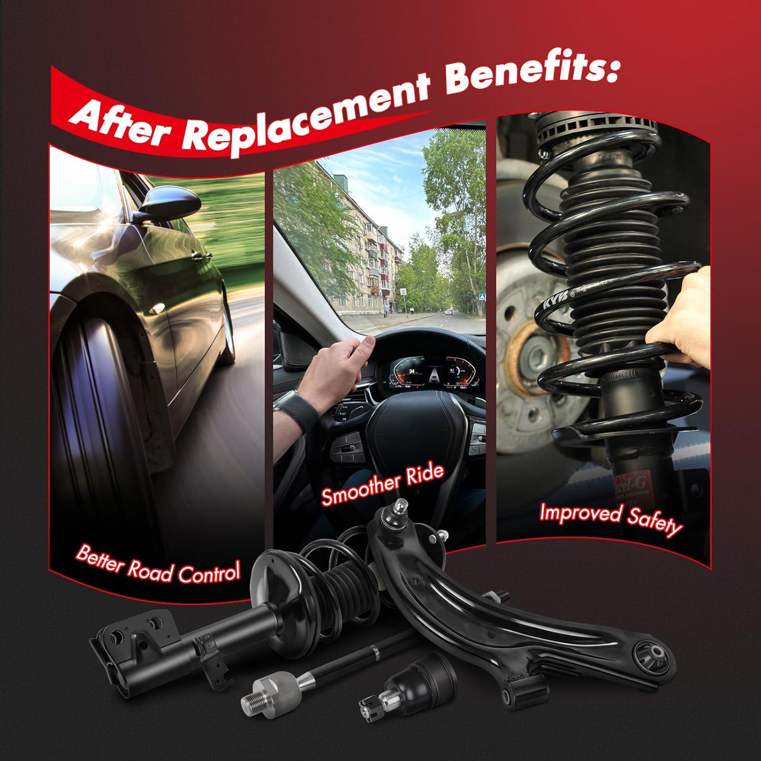 Conjunto de suspensión CCIYU para Toyota Yaris 2007-2011