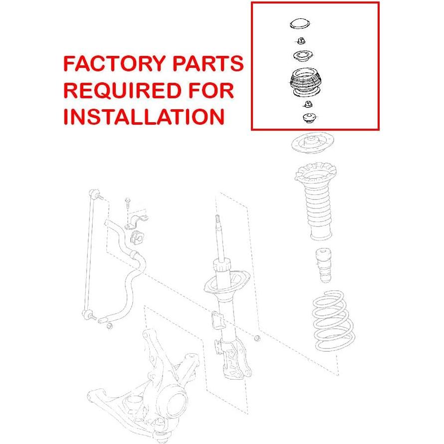 Kit de Coilovers Ajustables Rev9 R9-HPX-1212 para Toyota Yaris 2006-2011