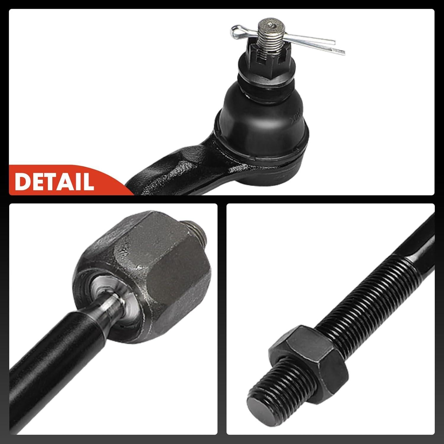 Kit de extremos de barra de dirección A-Premium para Toyota Yaris 2016-2020