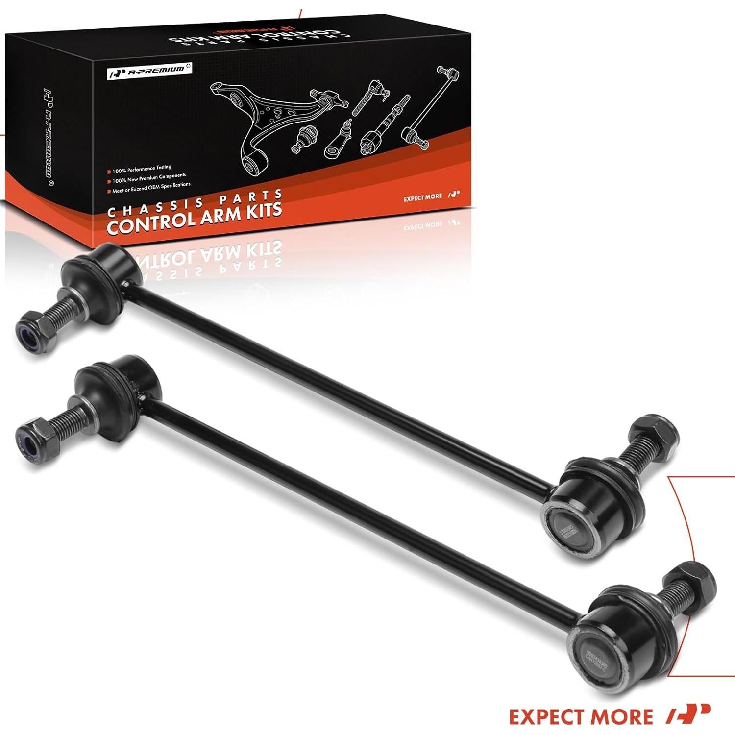 Enlaces de Barra Estabilizadora Delantera A-Premium para Toyota Yaris iA 2017-2018 y Scion iA 2016