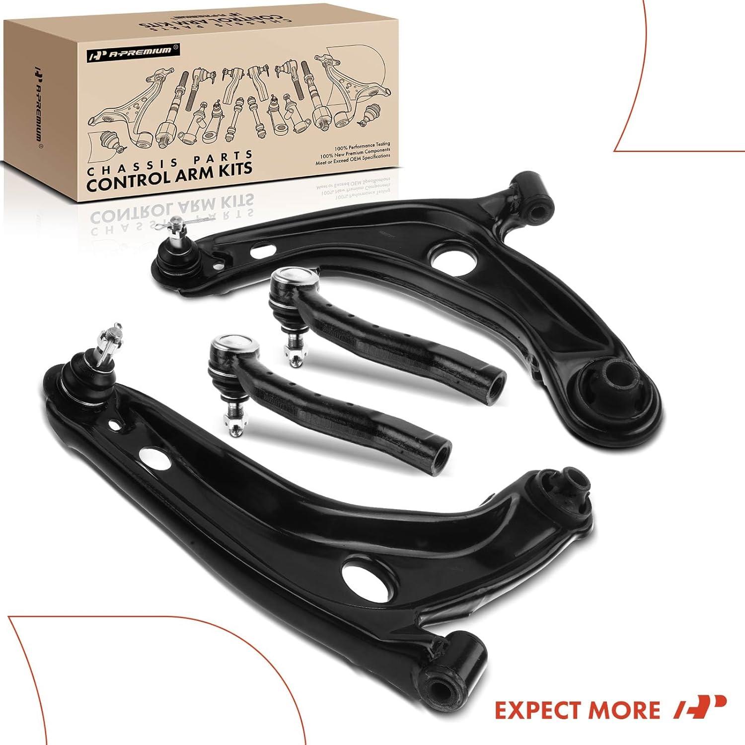 Conjunto A-Premium 4 Piezas Brazo Control y Barra Dirección Toyota