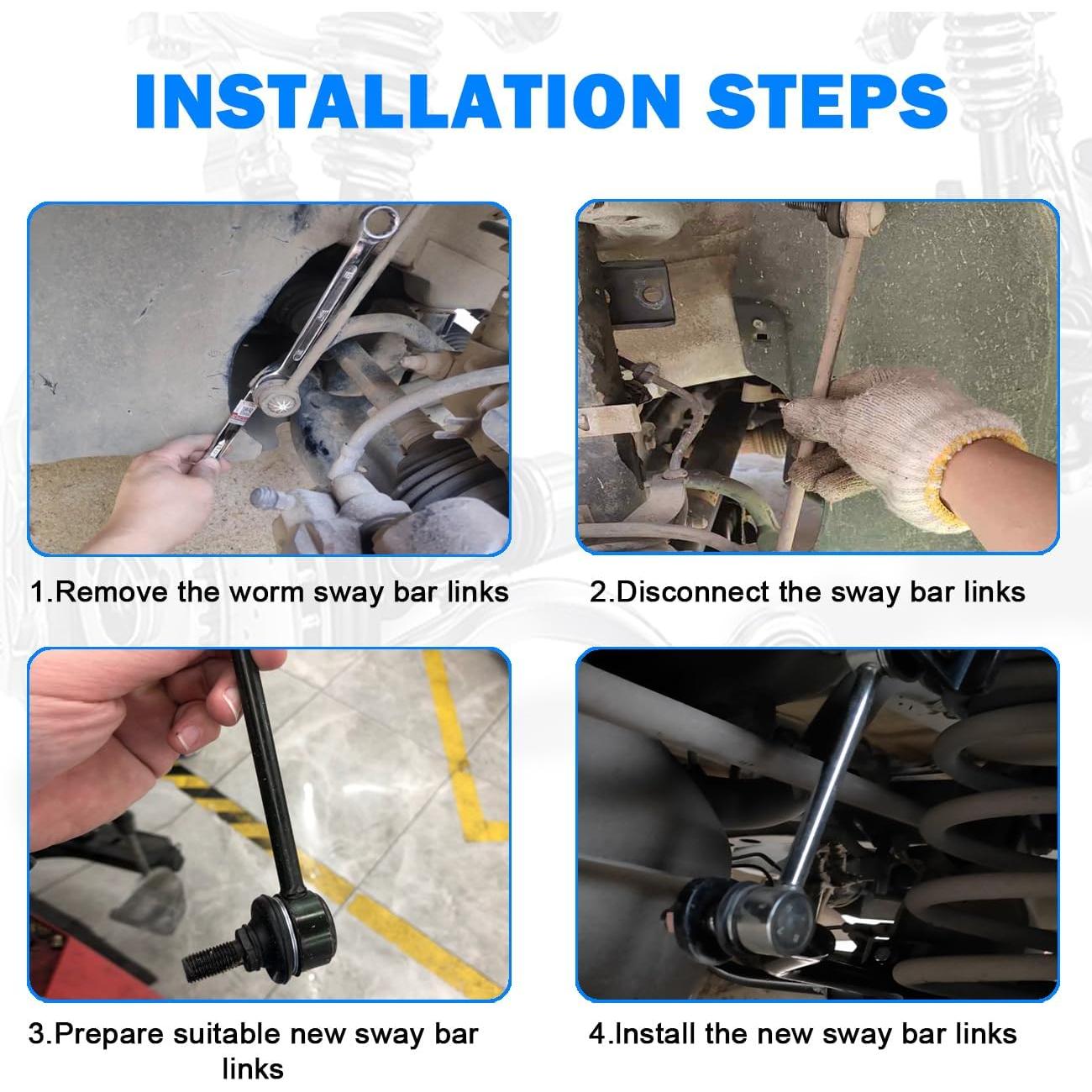 Enlace Estabilizador de Barra de Sway TUCAREST K80879 2 Pcs